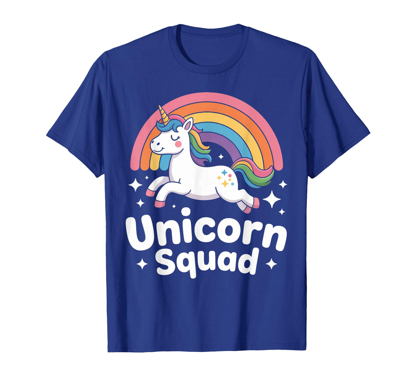 Unicorn Squad Rainbow Leaping Unicorn T-Shirt
