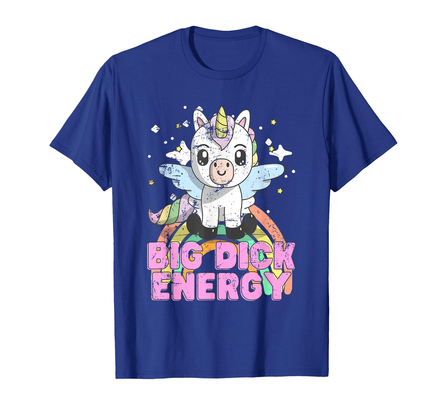 Funny Ironic Cool Unicorn Big Dick Energy Festival Anime T-Shirt