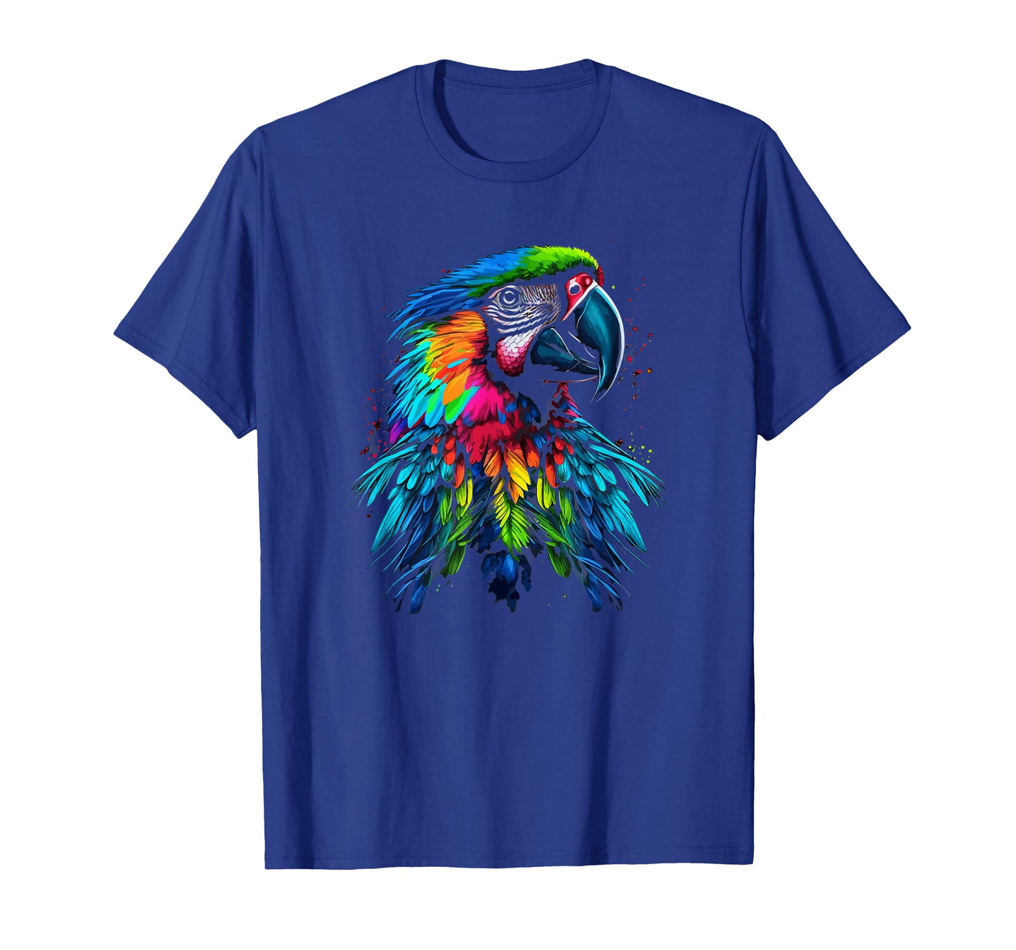 Rainbow Parrot | Beautiful Macaw | Cute Colorful Bird T-Shirt