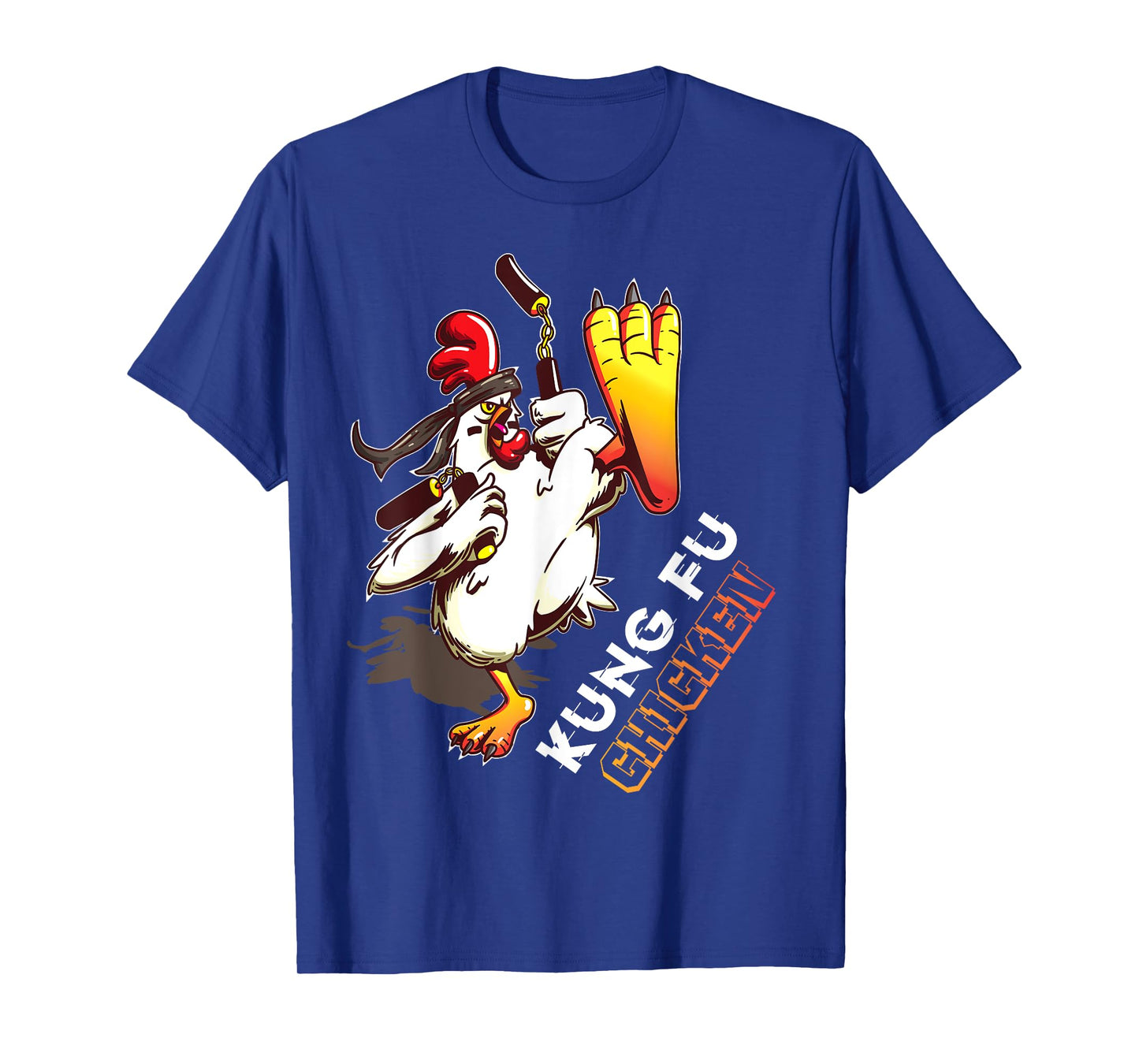Kung Fu Chicken - Crazy Chicken Funny Martial Arts T-Shirt