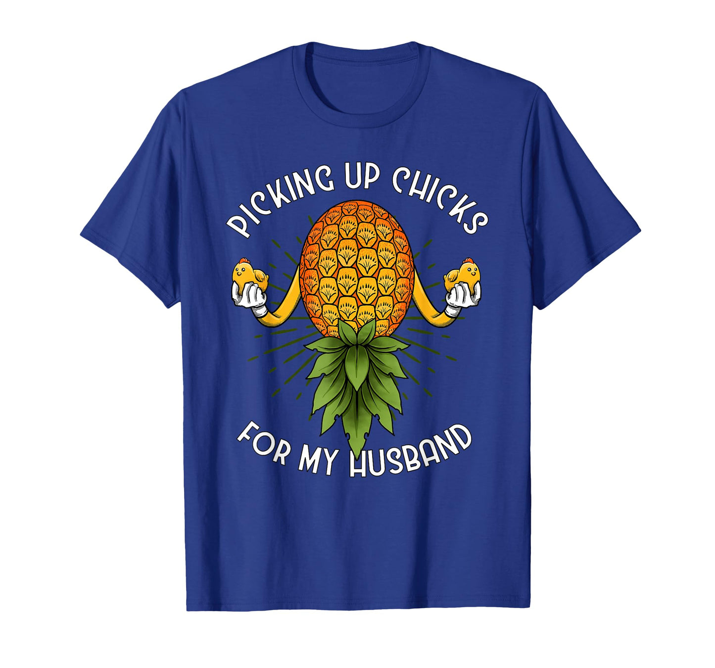 Upside Down Pineapple Swinger Wife Women T-Shirt