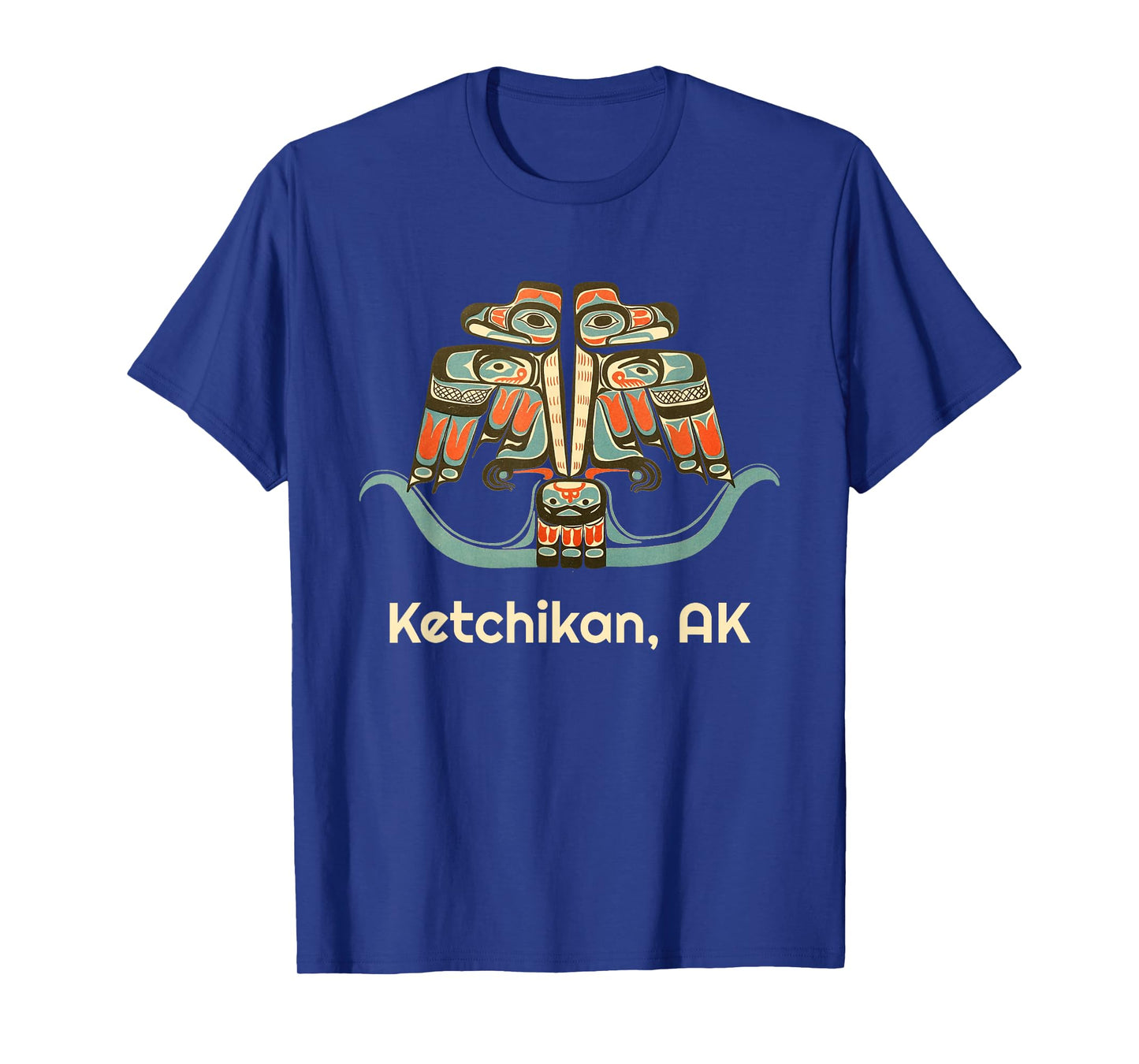 Ketchikan Alaska Thunderbird Native Indian American Tribal T-Shirt