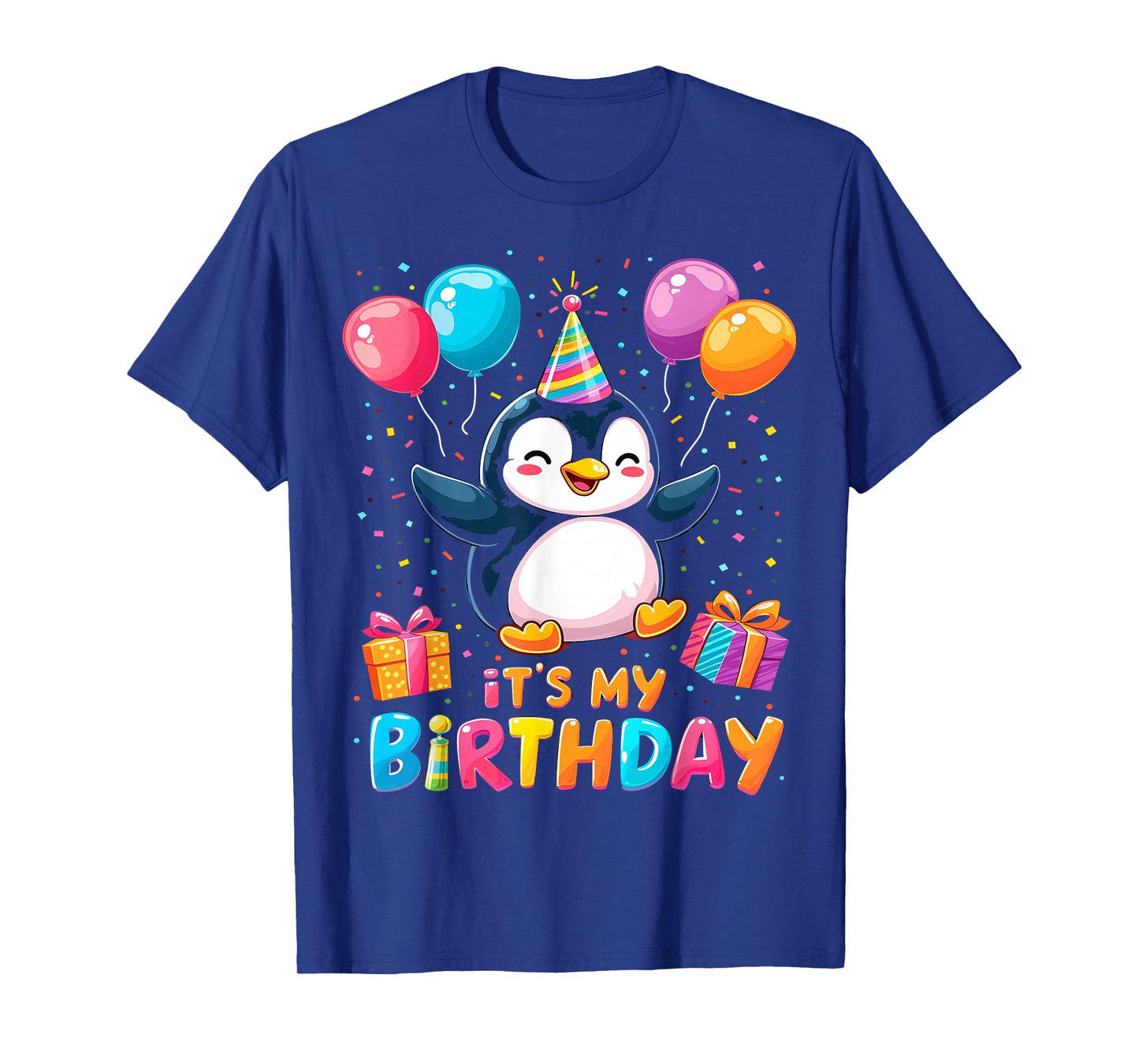 Birthday Penguin Party T-Shirt