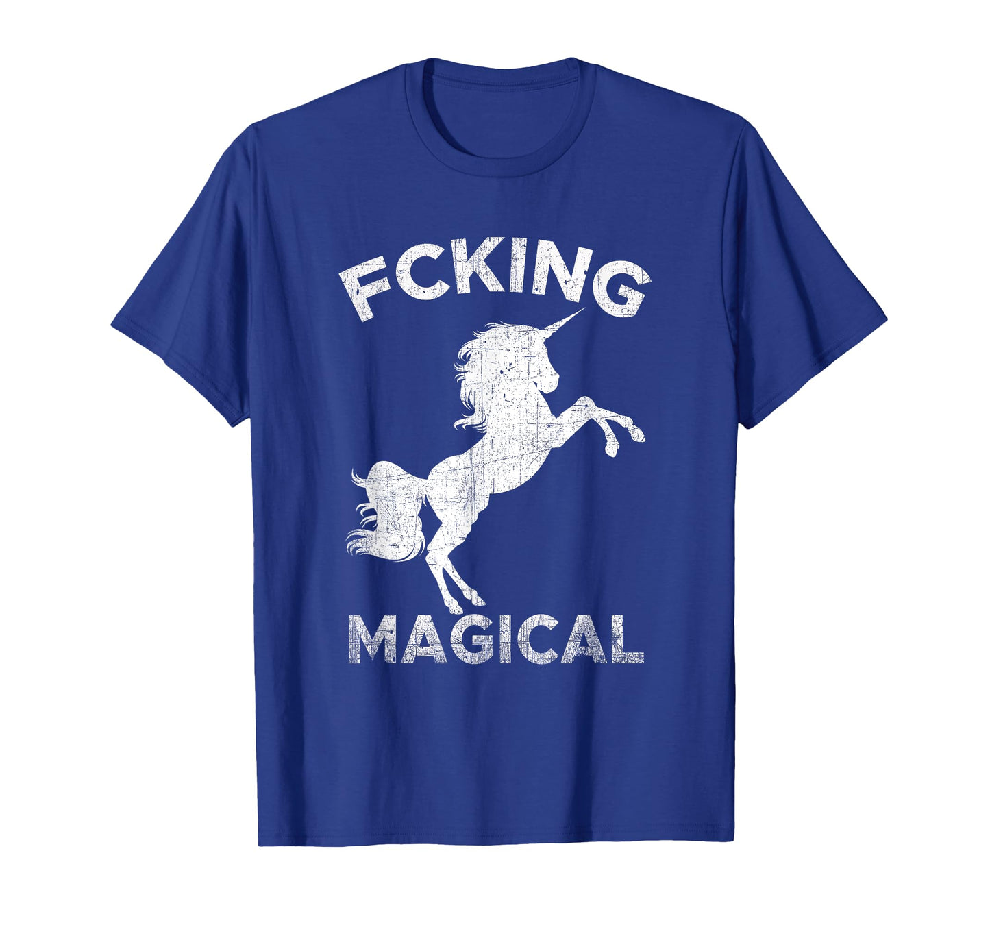 Fcking Magical Unicorn - Funny Adult Womens T-Shirt