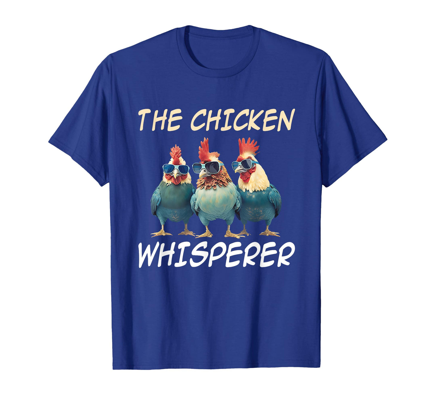 The Chicken Whisperer Retro Vintage Funny Chicken Farmer T-Shirt