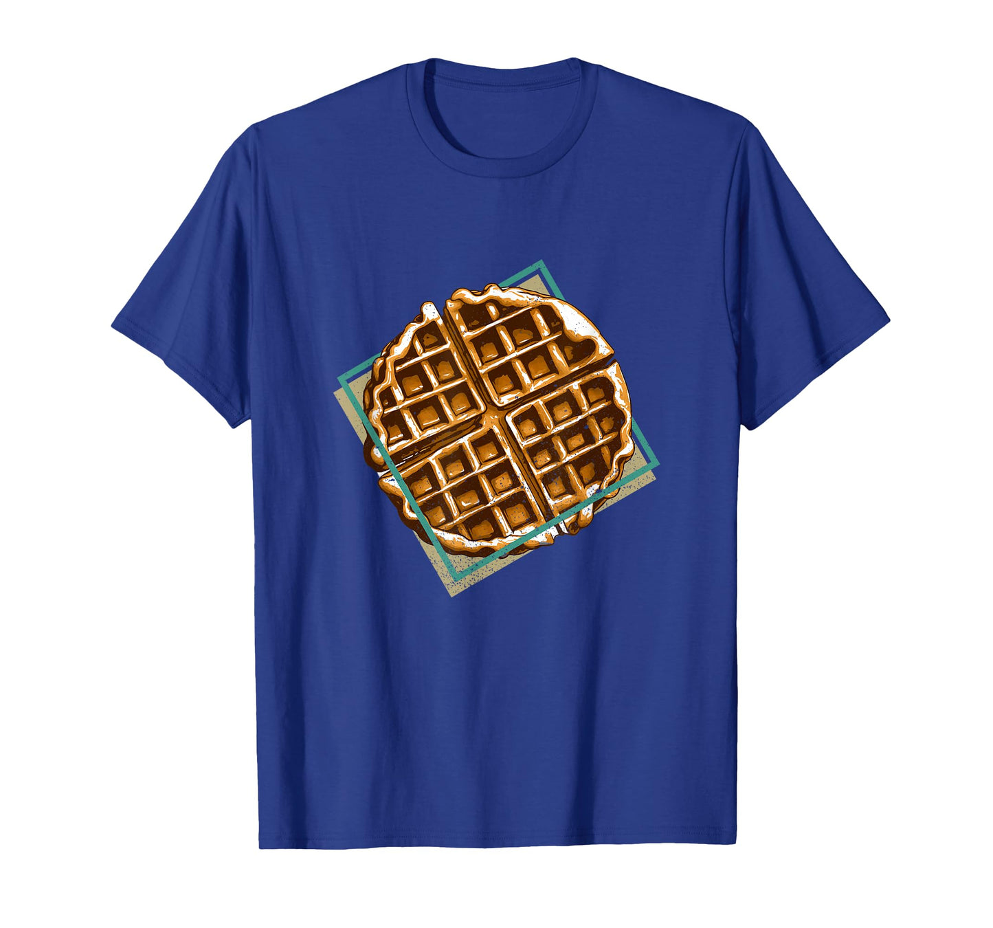 Waffle Puristic Design Delicious Waffle Chef T-Shirt
