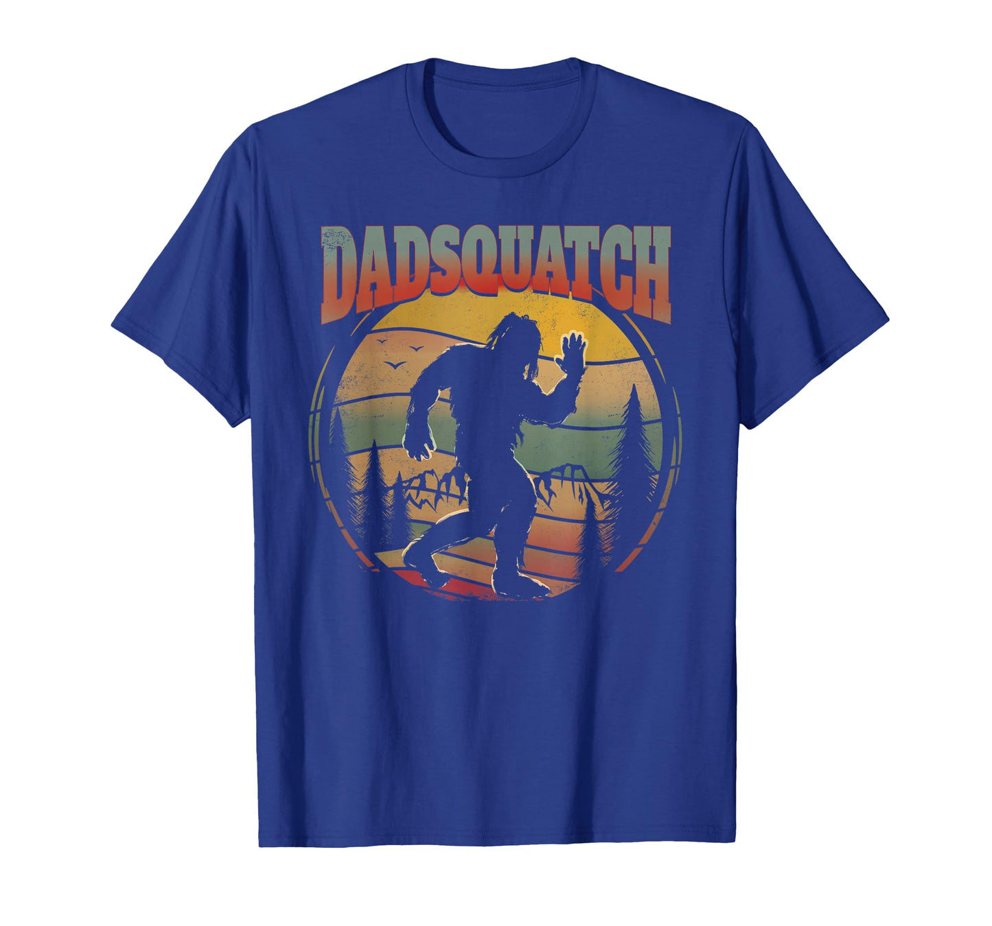 Sasquatch Dad Shirt Dadsquatch Bigfoot Hiking Funny T-Shirt