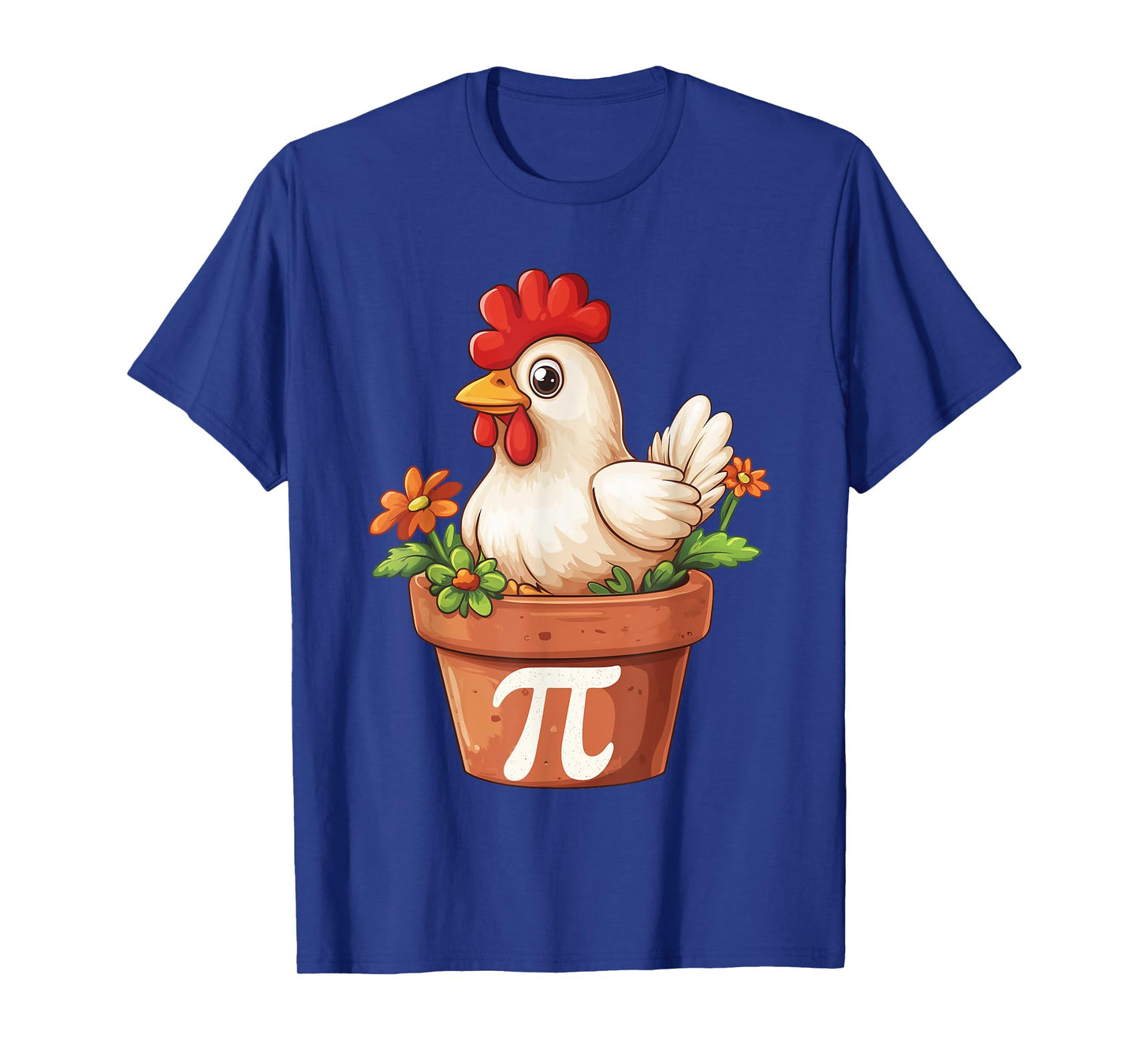 Chicken Pot Pi Day Symbol Math March 14 3.14 Teacher Student T-Shirt