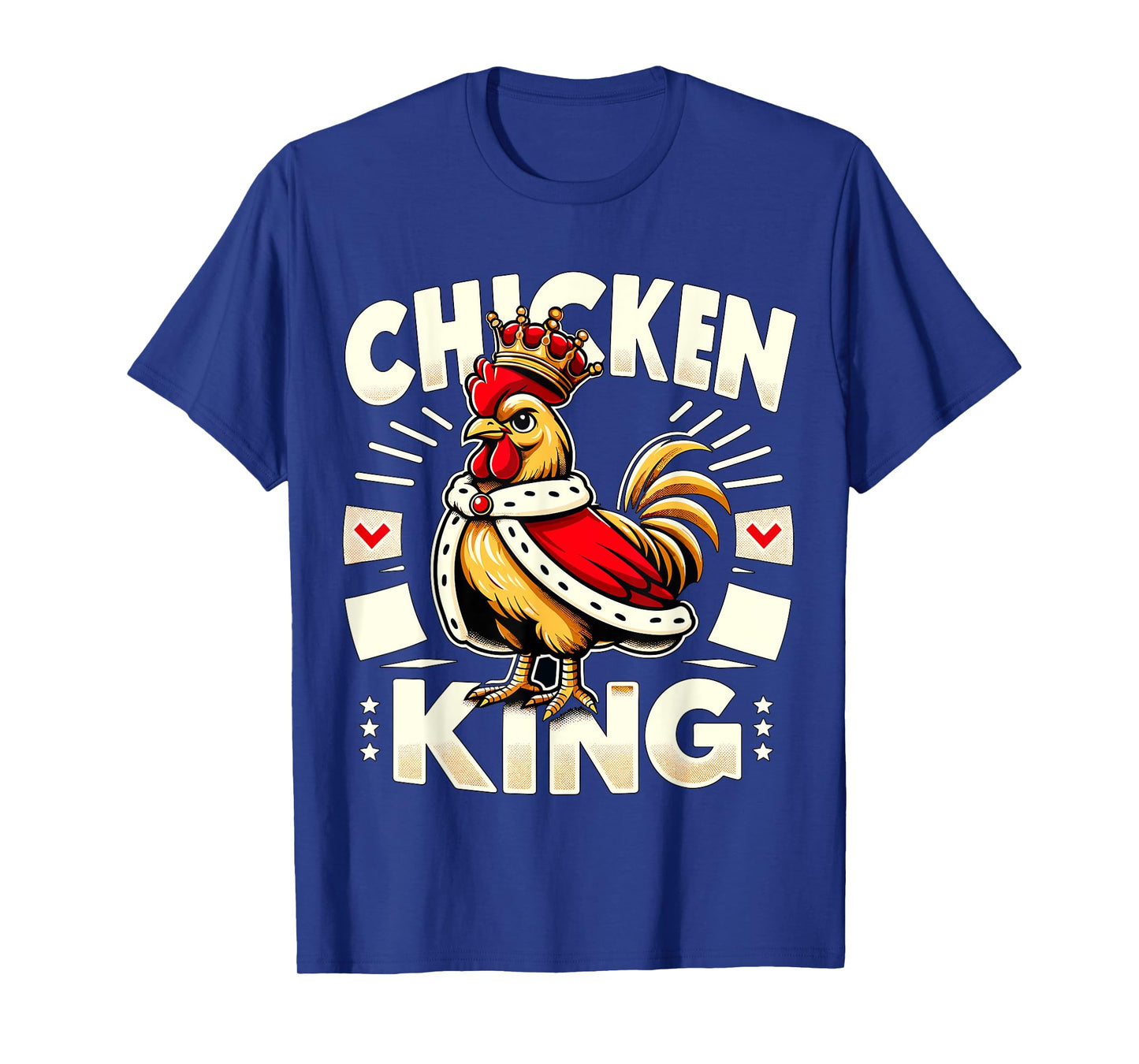 Chicken King Farmer T-Shirt