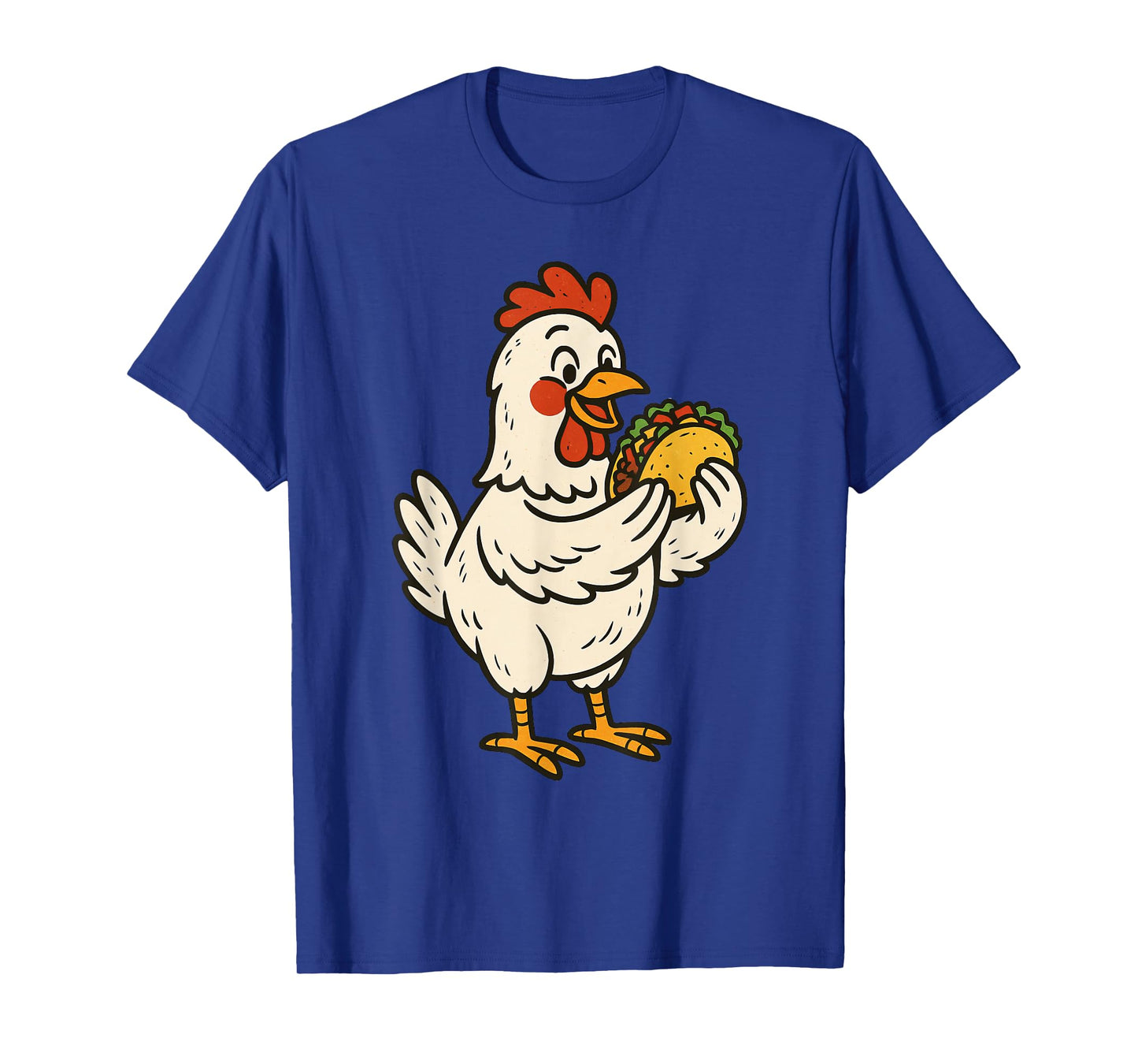 Chicken Eating Taco T-Shirt
