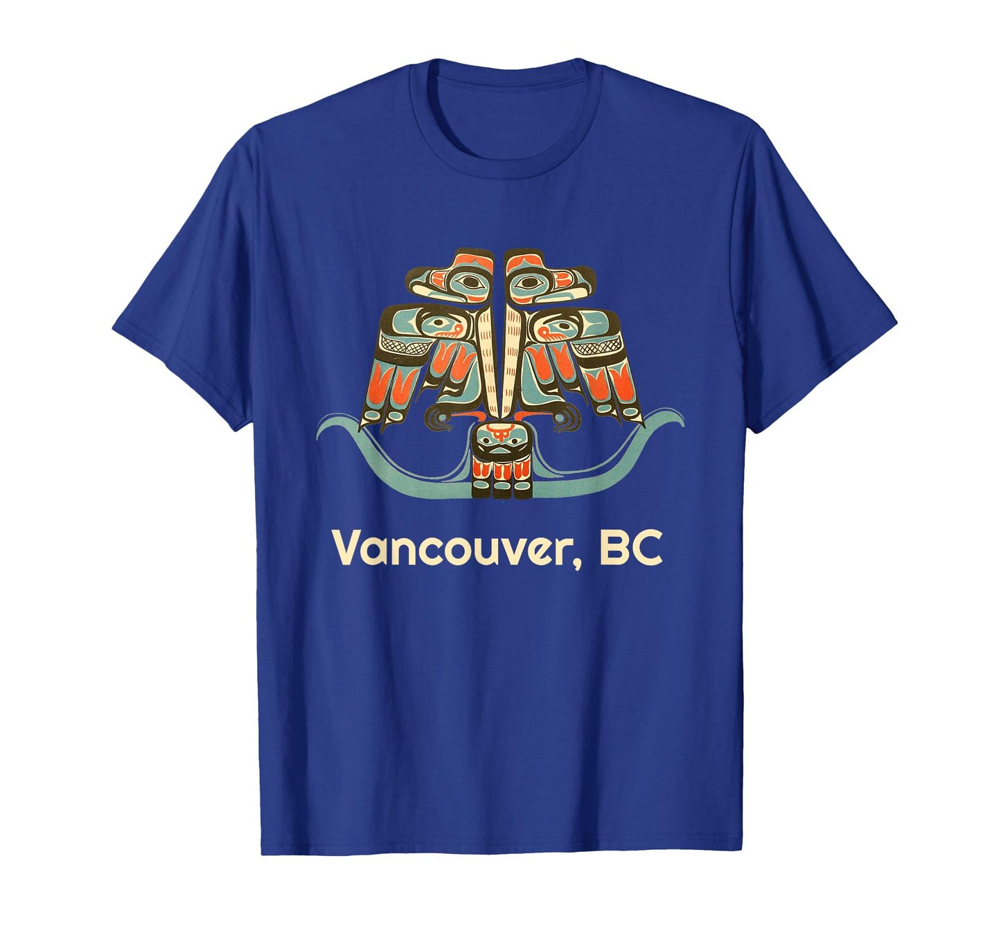 Vancouver British Columbia Canada Thunderbird BC Haida Art T-Shirt