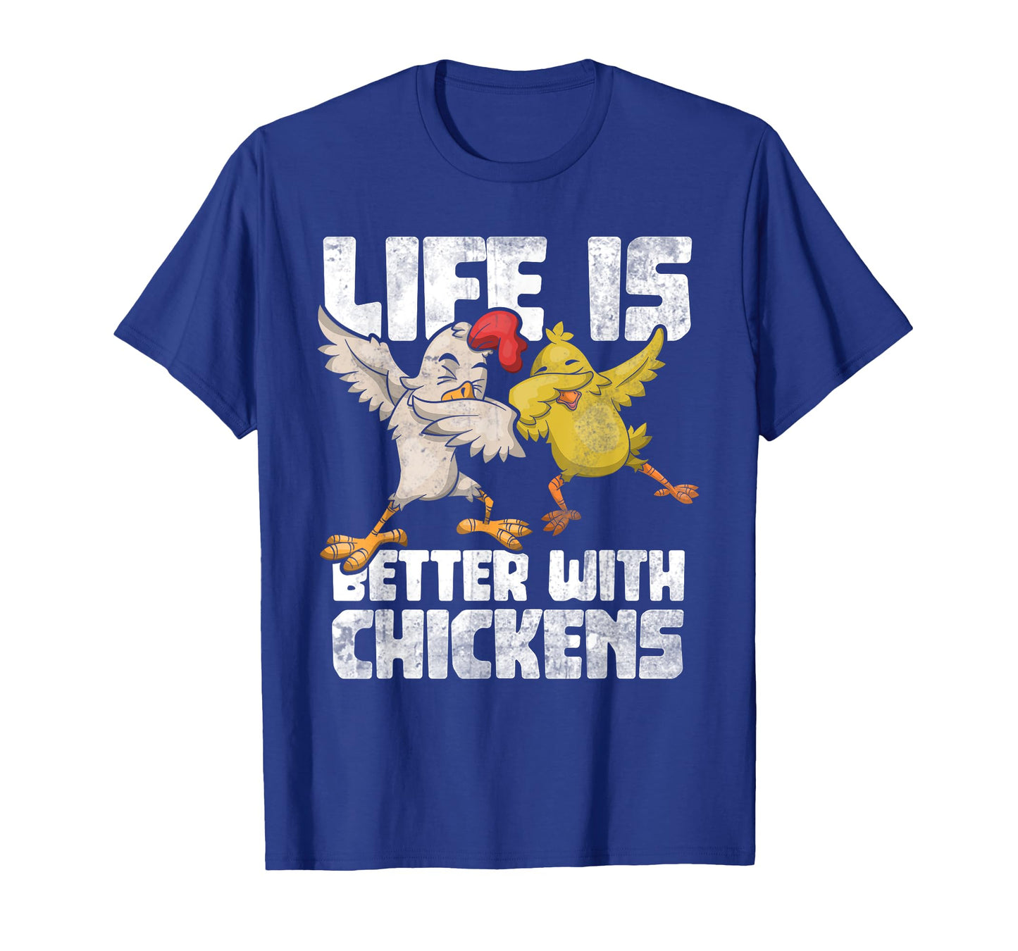 Funny Animal Farmer Kids Dabbing Rooster Dab Hen Chicken T-Shirt