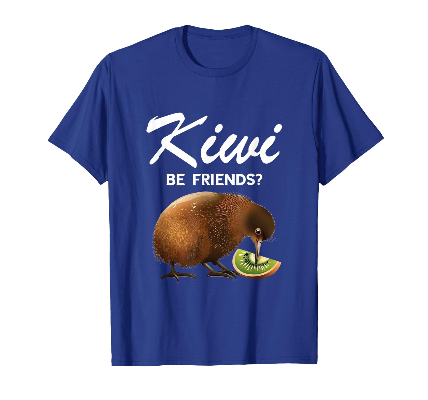 Funny Kiwi Bird Can We Be Friends Flightless New Zealand T-Shirt