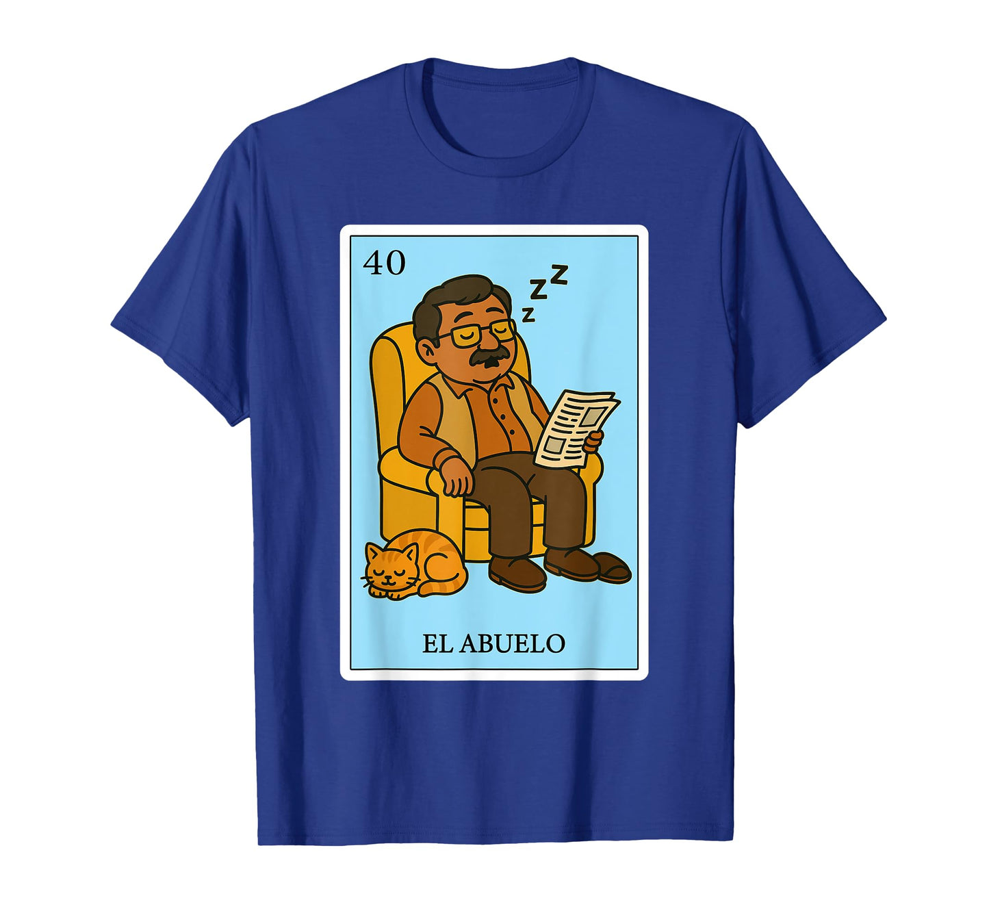 El Abuelo Dormilón | Spanish-Mexican Bingo Gifts for Abuela T-Shirt
