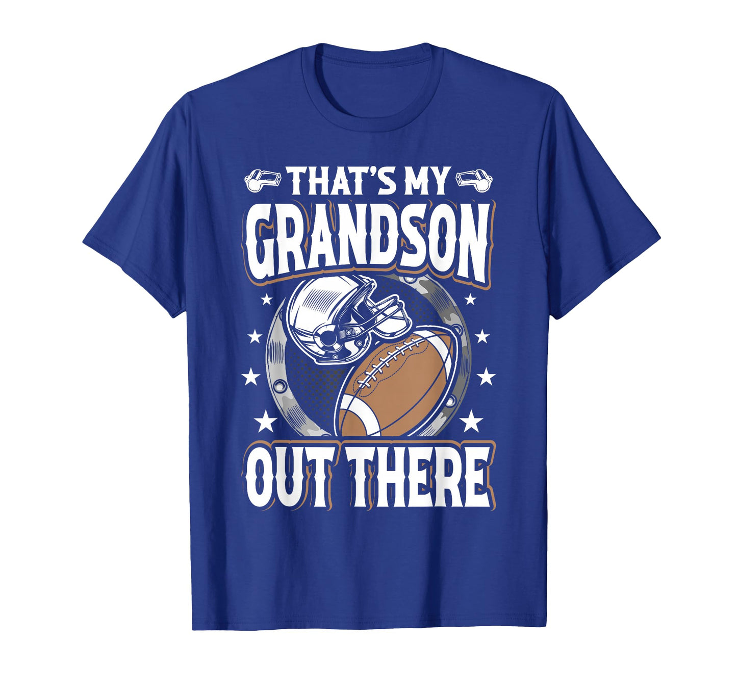 That's My Grandson Out There Football Grandma T-Shirt