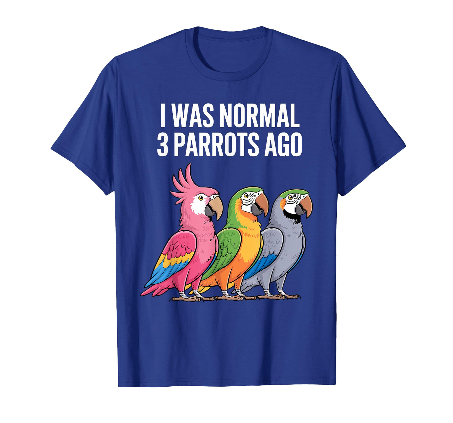 Cool Parrot Design For Men Women Macaw Bird Parrot Lover T-Shirt