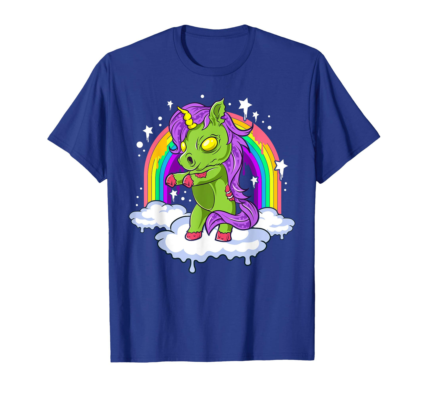 Halloween Unicorn Zombie Zombicorn T-Shirt