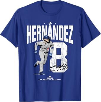 Kike Hernandez | Los Angeles D Baseball Players | MLBKHE3921 T-Shirt
