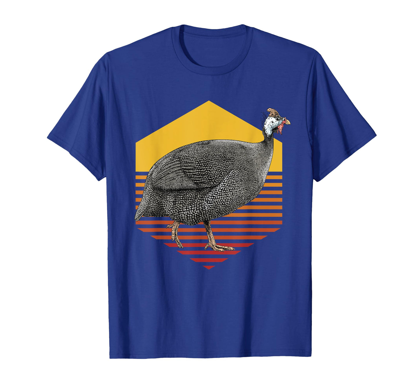 Guinea Fowl Retro T-Shirt