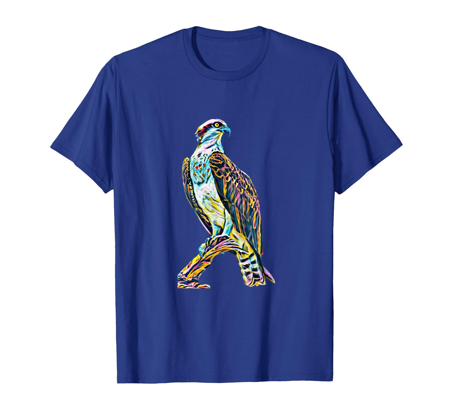 Hawk Bird of Prey Motif Beak Claws Birds colorful Falcon T-Shirt
