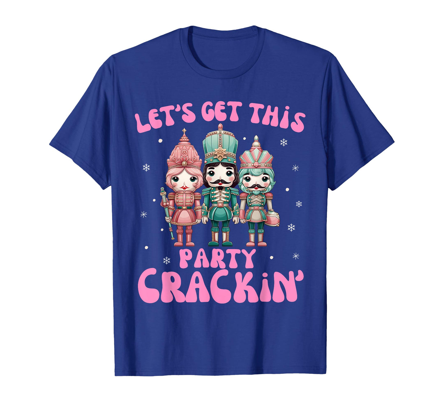 Nutcracker let's get this party crackin Christmas Kid Girls T-Shirt