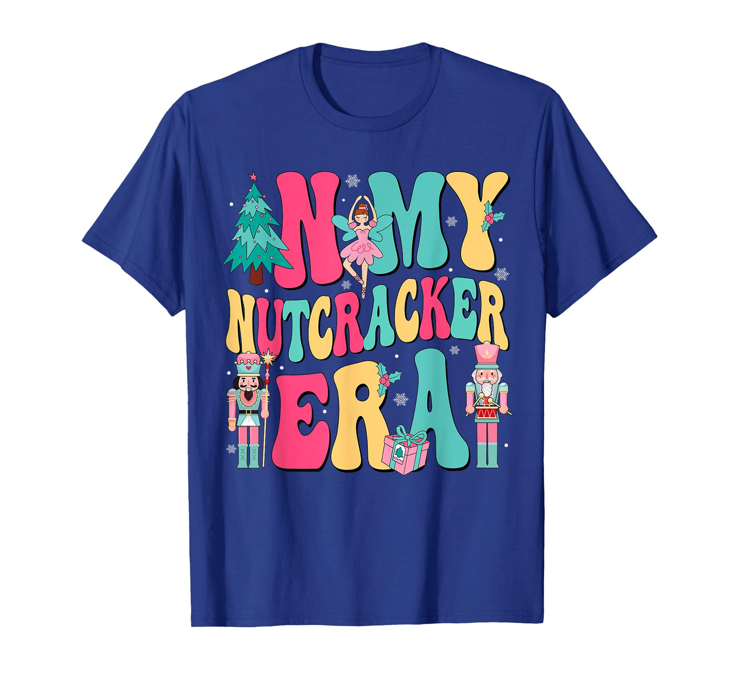Pink Nutcracker Squad In My Nutcracker Era Pink Christmas T-Shirt