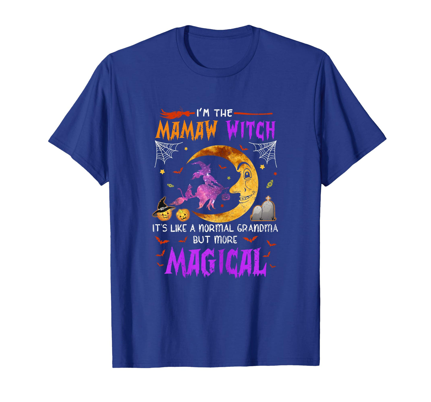 I'm Mamaw Witch Cute Grandma Magical Halloween T-Shirt