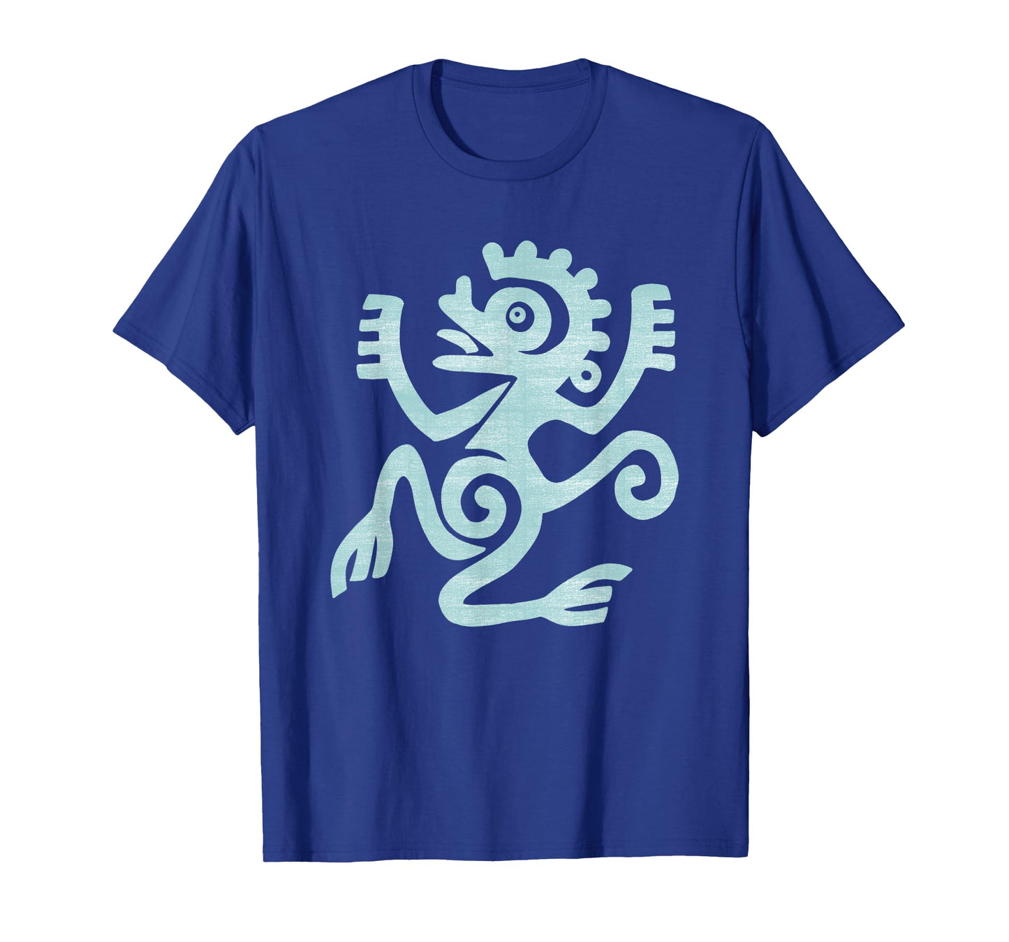 Monkey, Mexican Maya Mayan Art Ancient Mexico T-Shirt