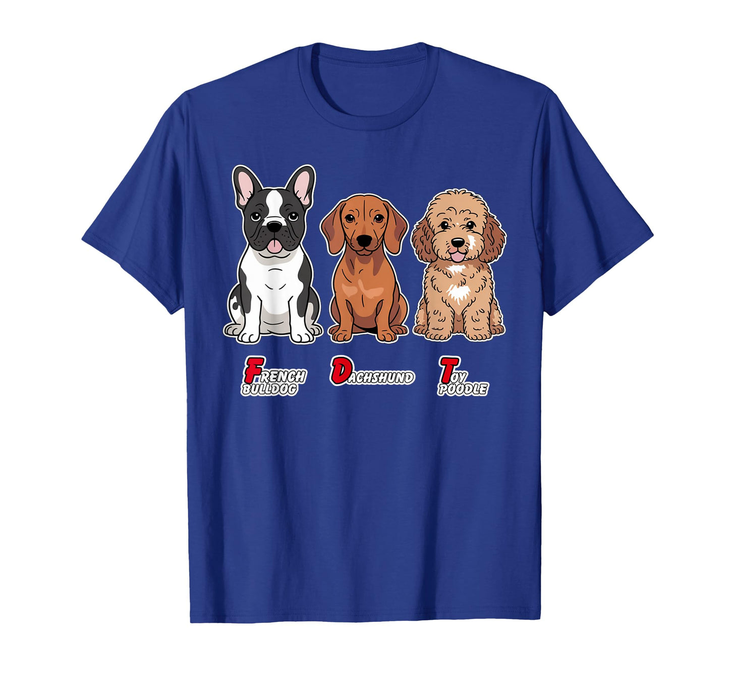 French Bulldog Dachshund Toy Poodle Funny Subtle Anti Trump T-Shirt