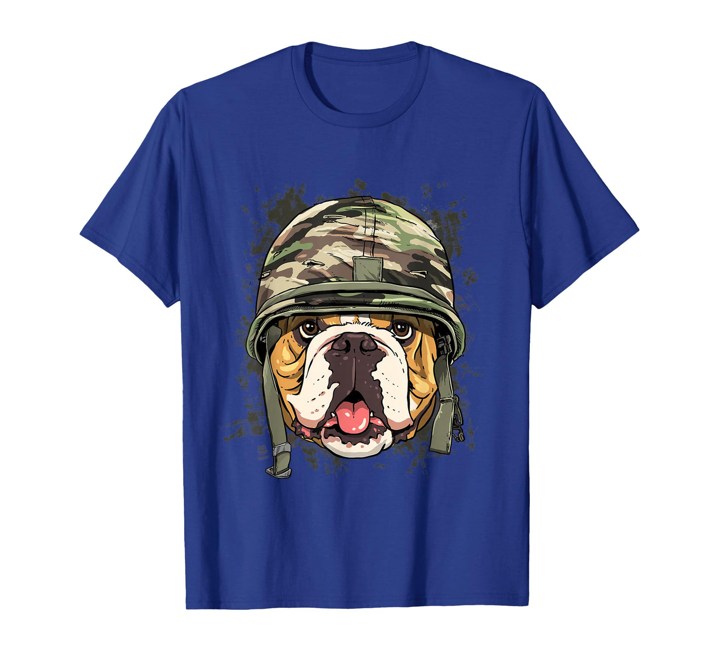 American Bulldog Soldier Veteran Dog - Army Dog Lover T-Shirt