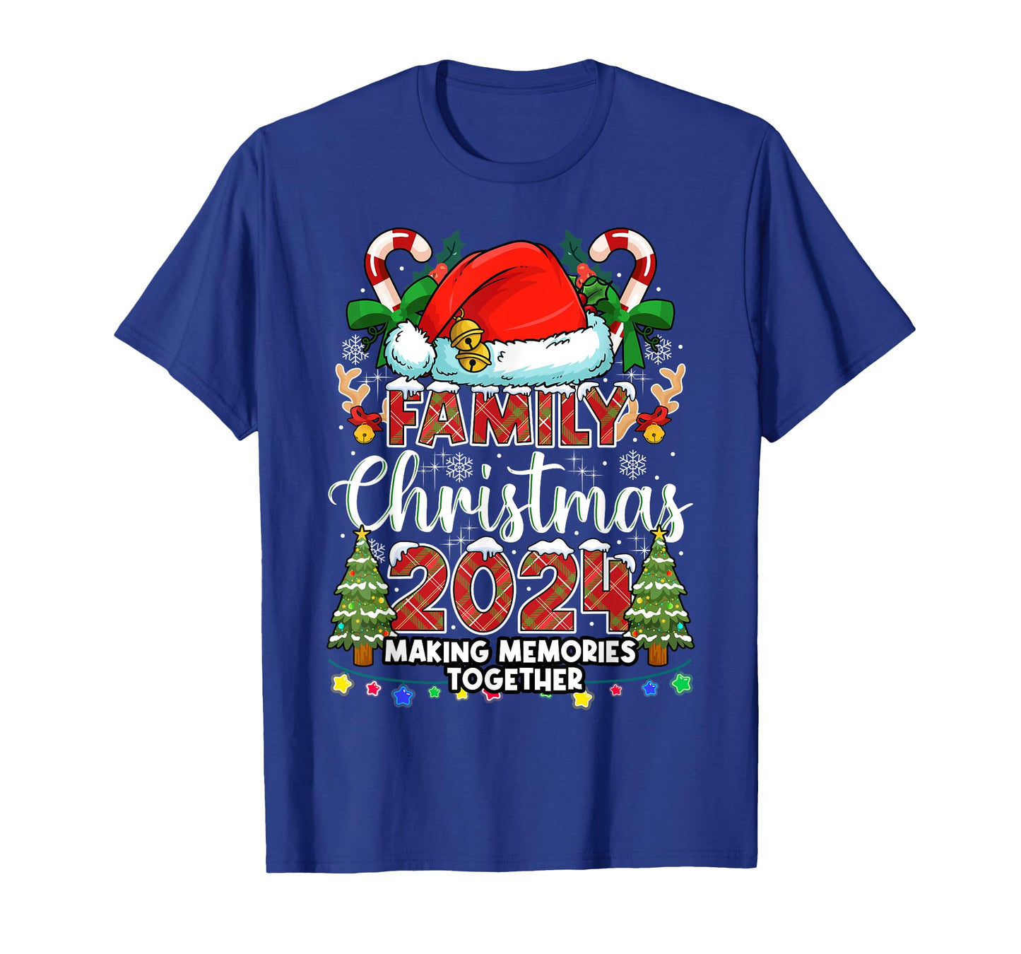 Family Christmas 2024 Matching Family Christmas Squad Xmas T-Shirt