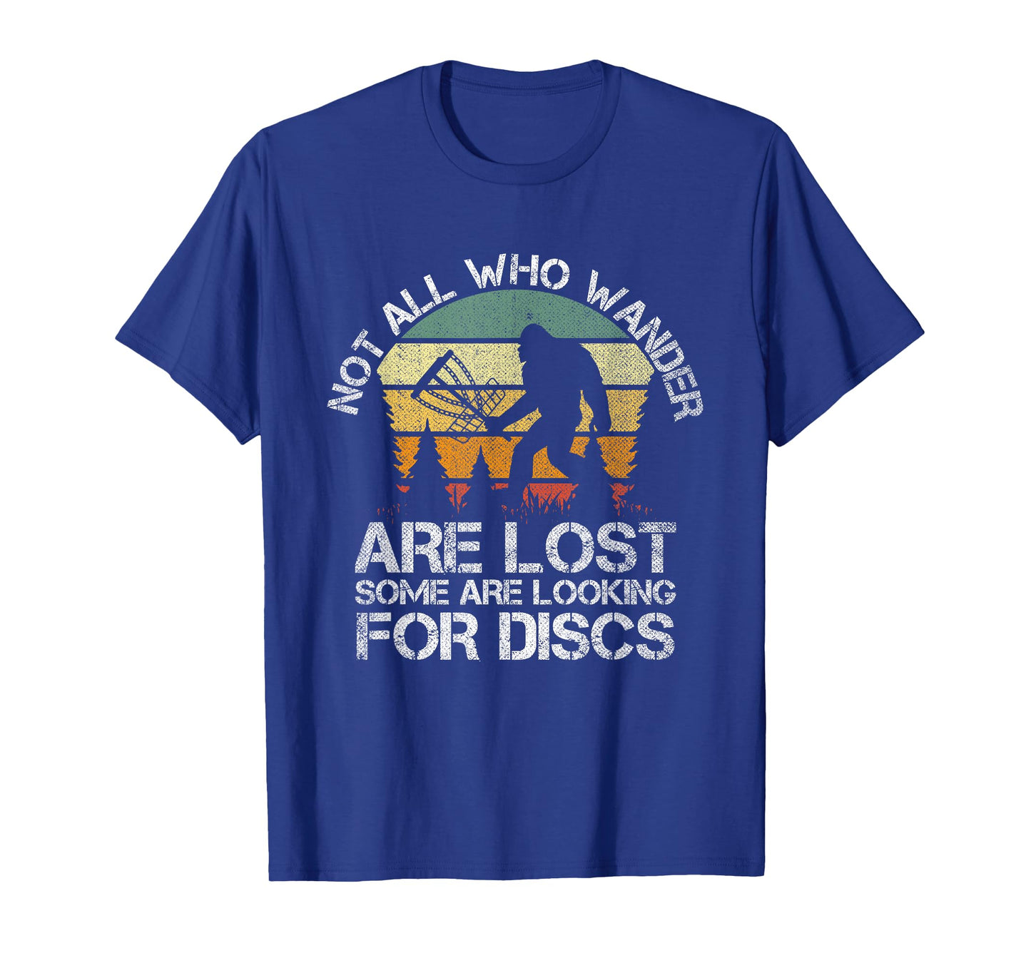 Disc Golf Funny Bigfoot Tee For Men Women Apparel T-Shirt