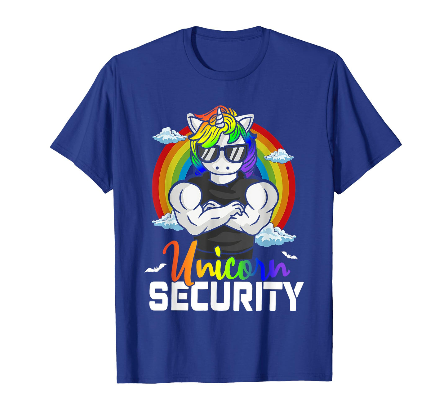 Halloween Costume Unicorn Security Matching Family T-Shirt
