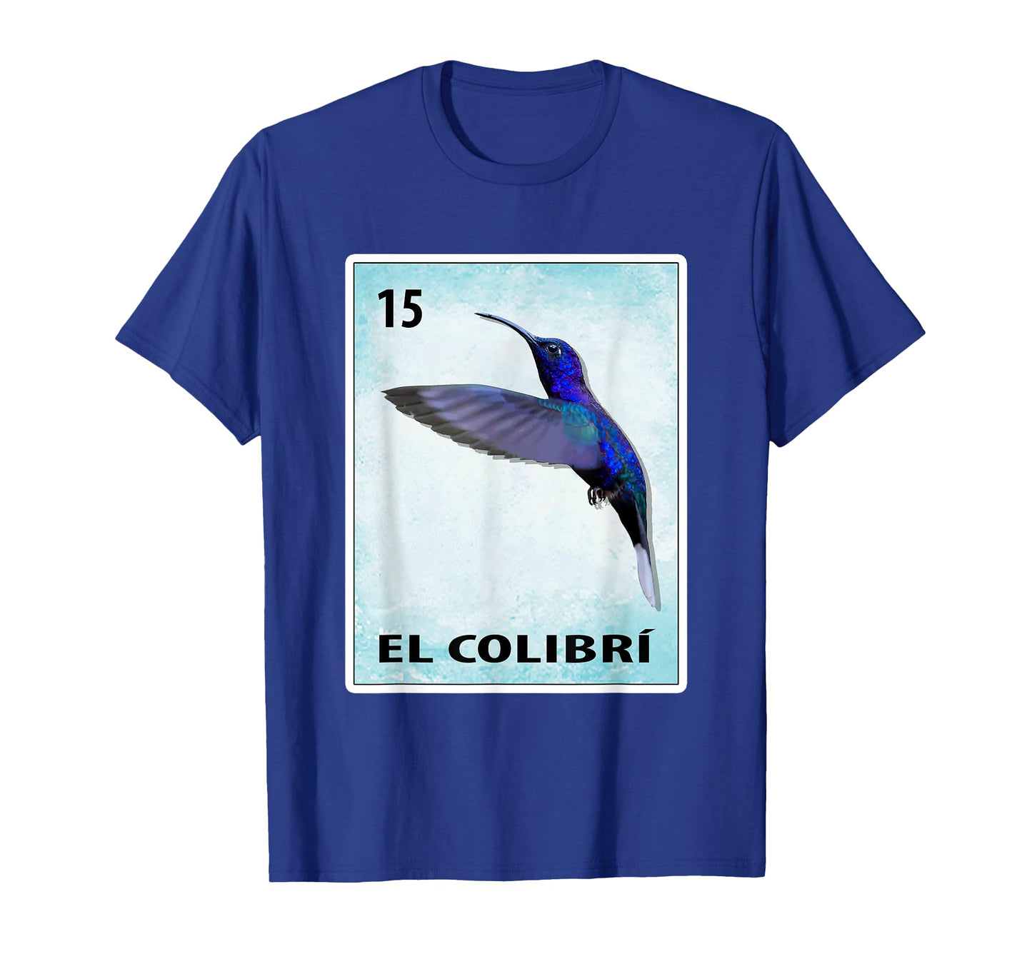 El Colibri Mexican Hummingbird Cards T-Shirt