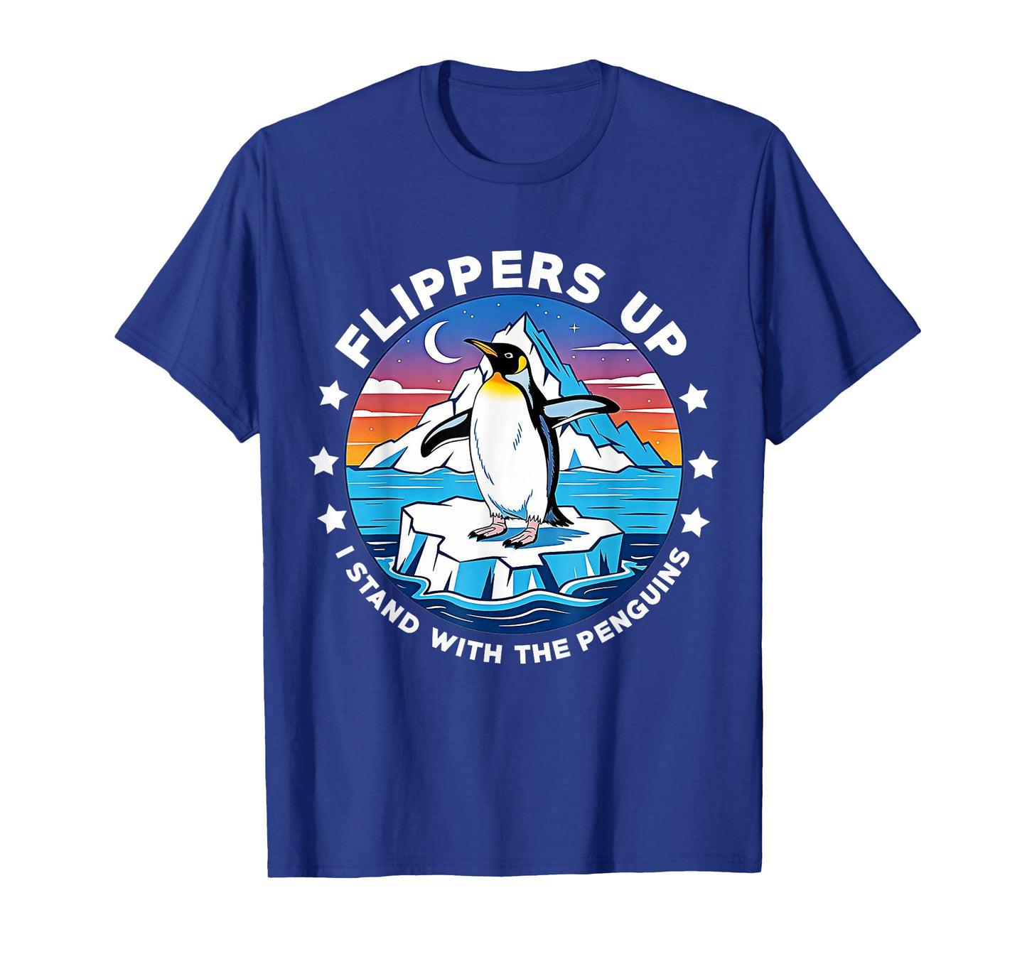 Flippers Up I Stand With The Penguins T-Shirt