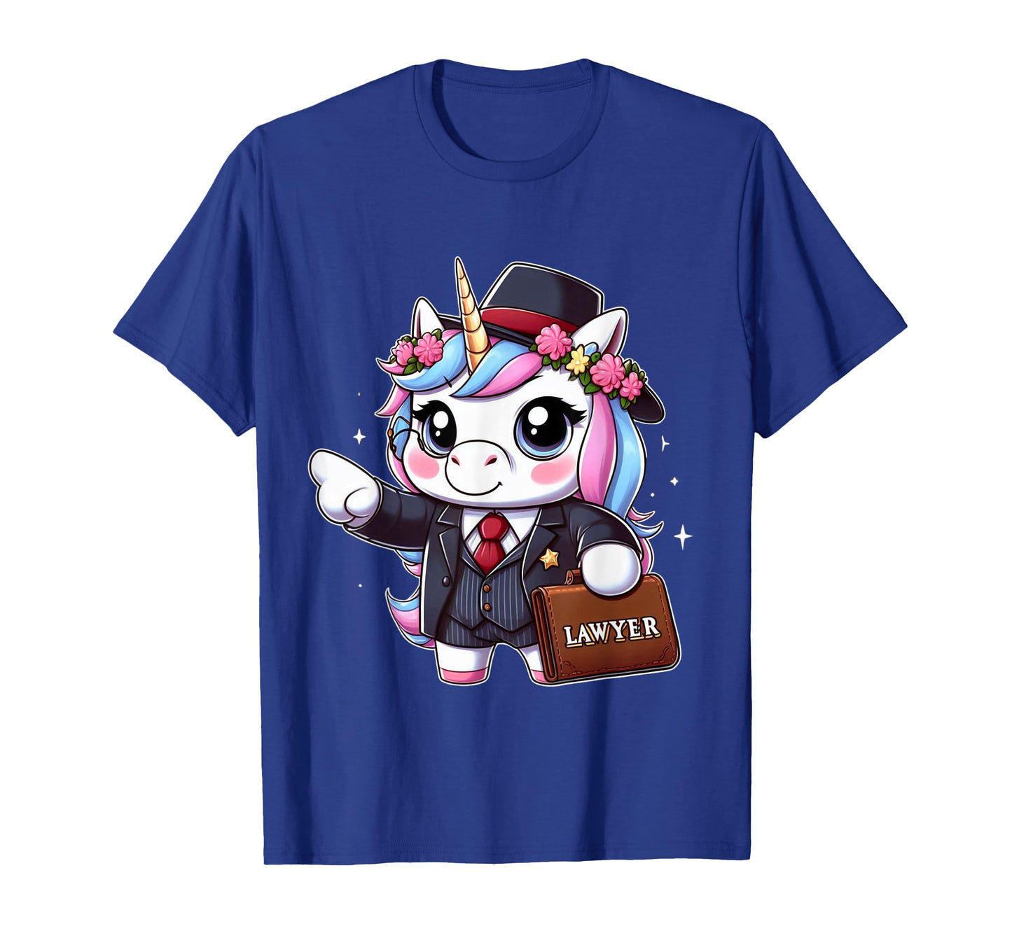 Lawyer Unicorn Kids Girls Women Rainbow Lawyers T-Shirt