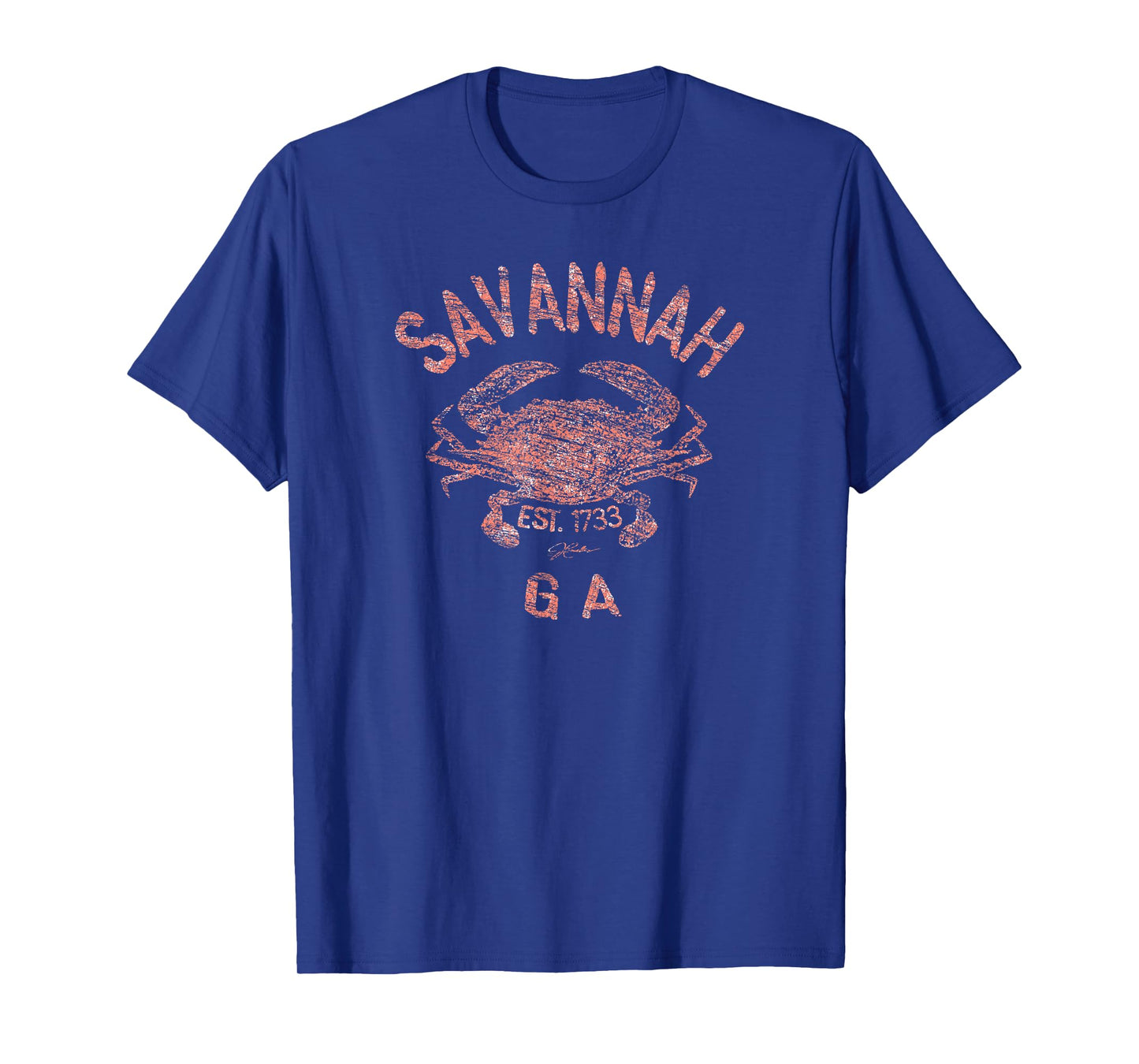 JCombs: Savannah, GA, Atlantic Blue Crab T-Shirt