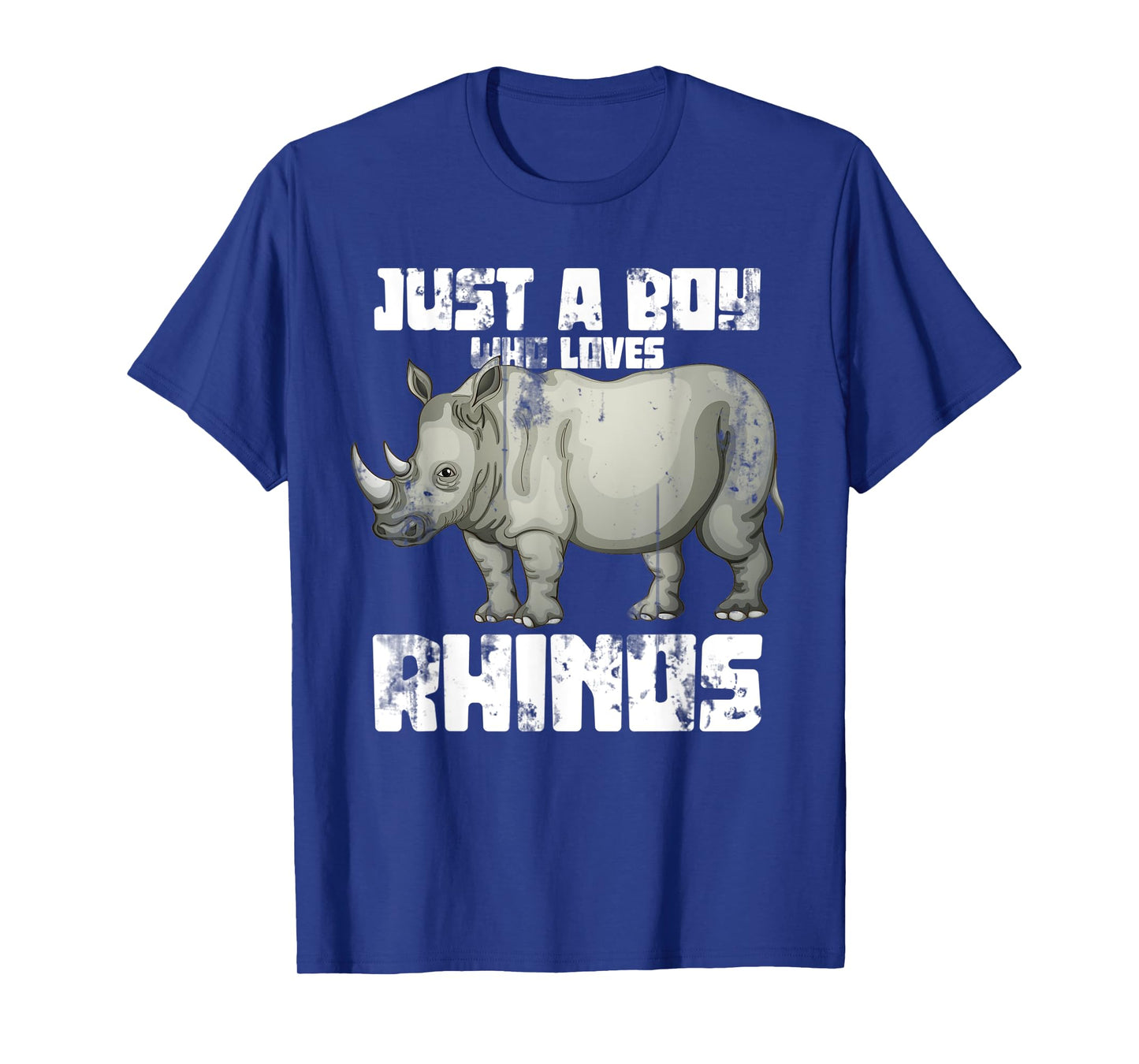 Just A Boy Who Loves Rhinos T-Shirt
