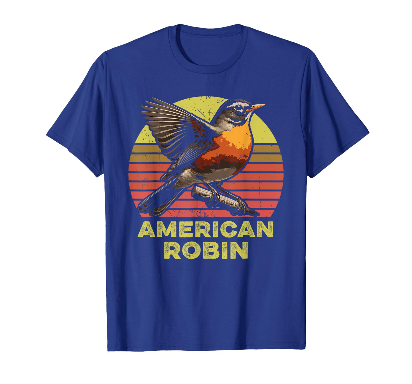 American Robin Retro T-Shirt