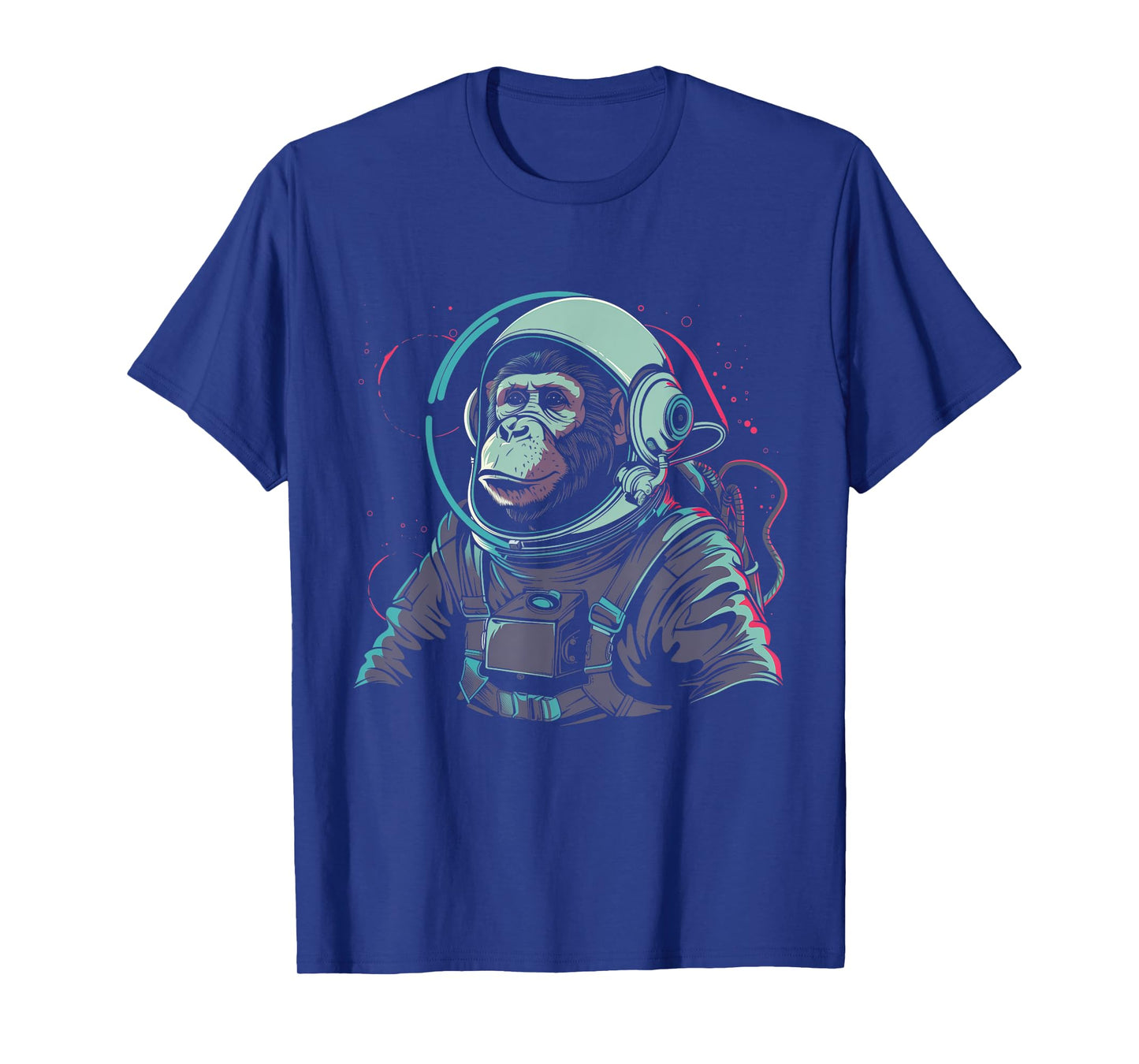 Astronaut Monkey Chimpanzee Chimpanzee Space Suit Funny T-Shirt