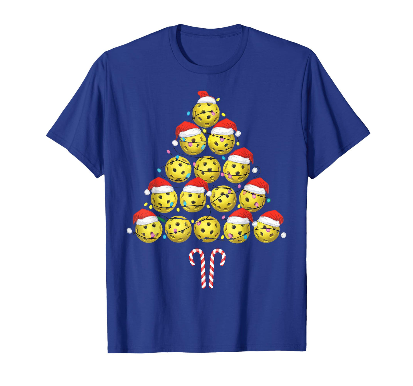 Pickleball Christmas Tree T-Shirt