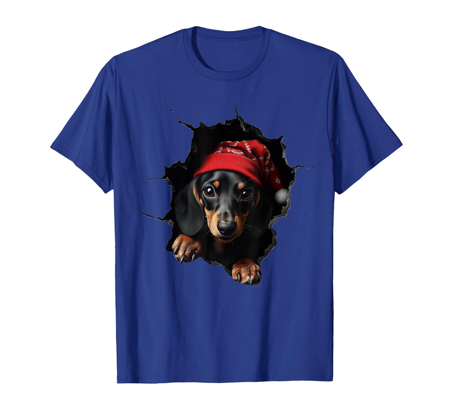 Funny Christmas Dog Lover Dog Owner Xmas Dachshund Dogs T-Shirt