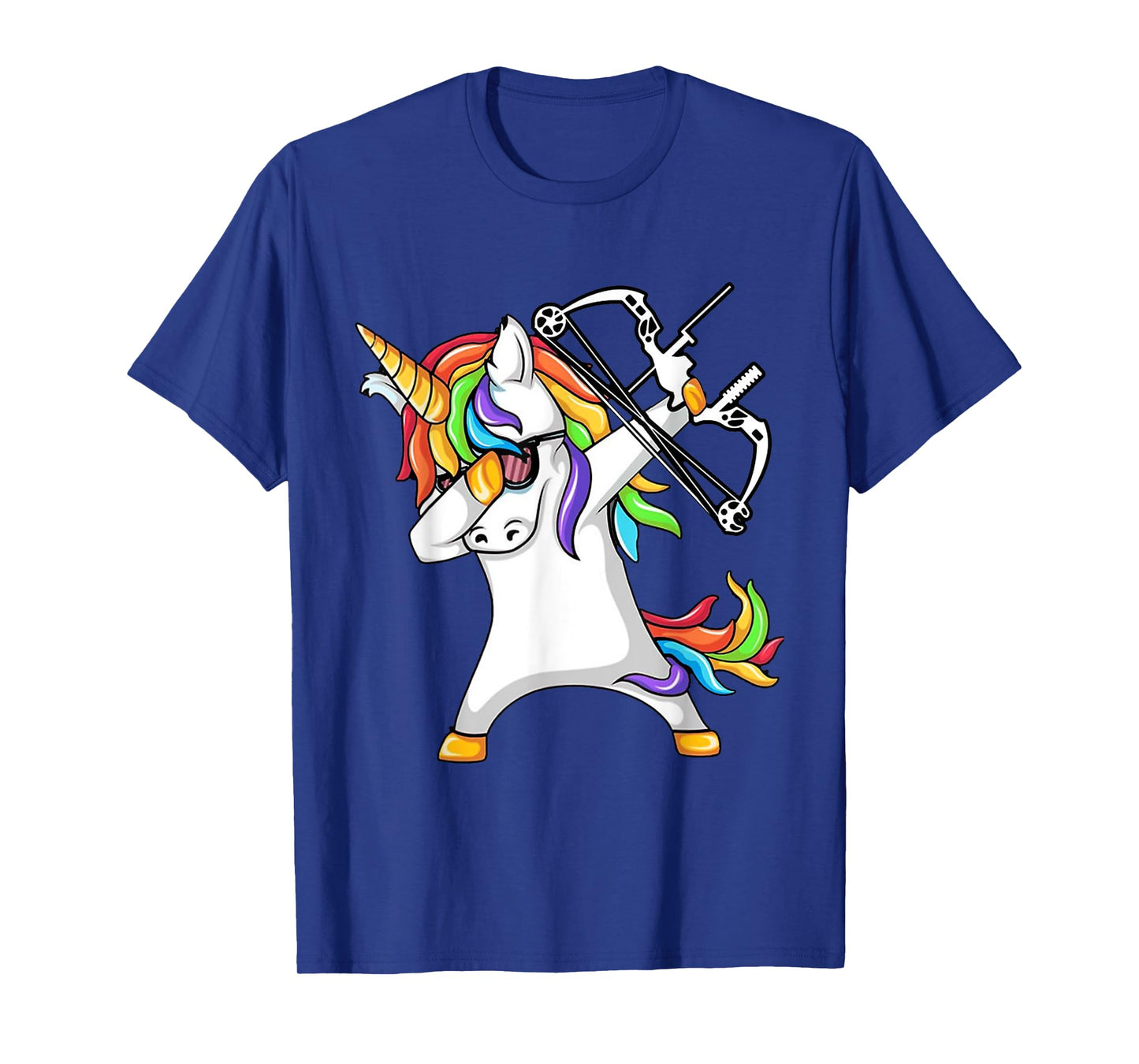 Unicorn dabbing Archery Funny shirt T-Shirt