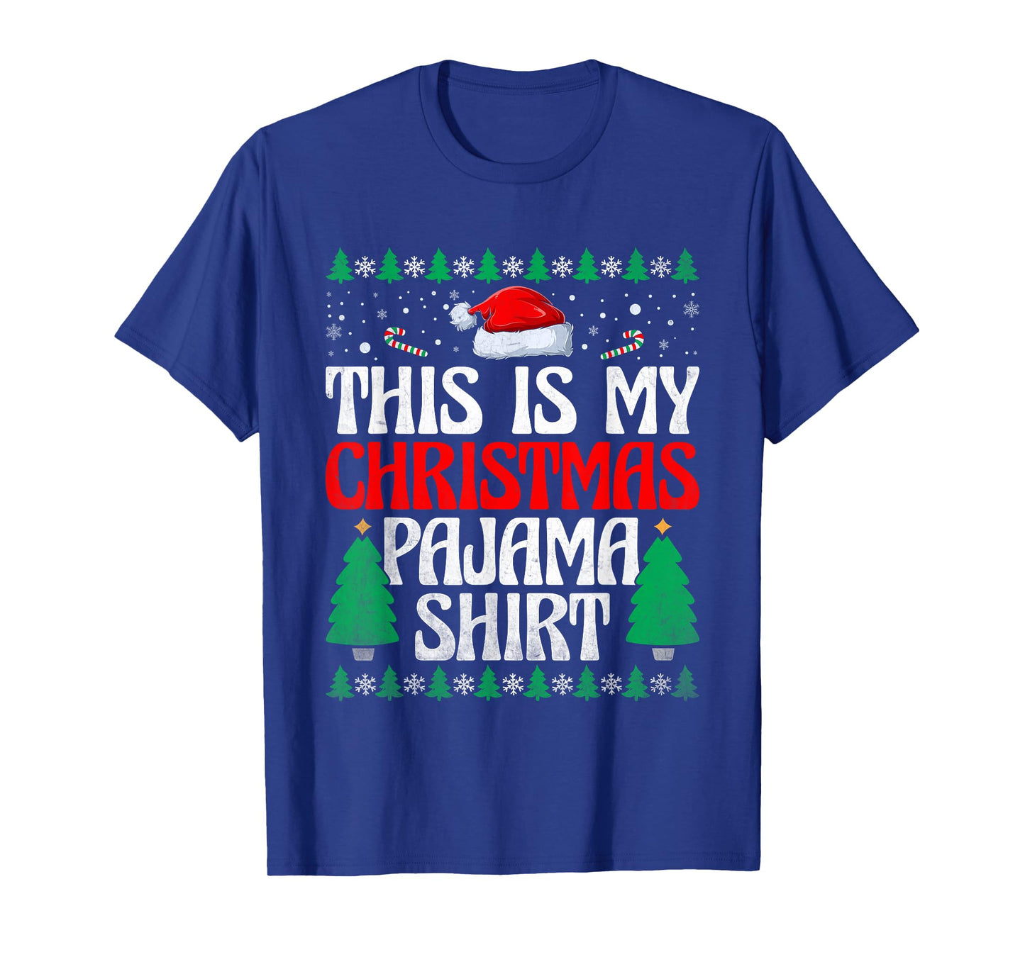 This Is My Christmas Pajama Shirt Christmas X-mas Holiday T-Shirt