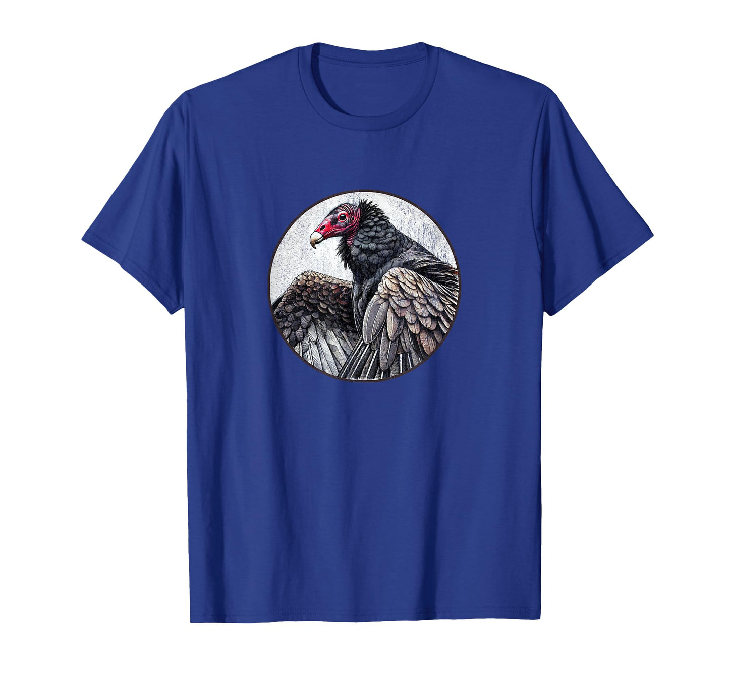 Retro Turkey Vulture Distressed Design by Bird Fan T-Shirt