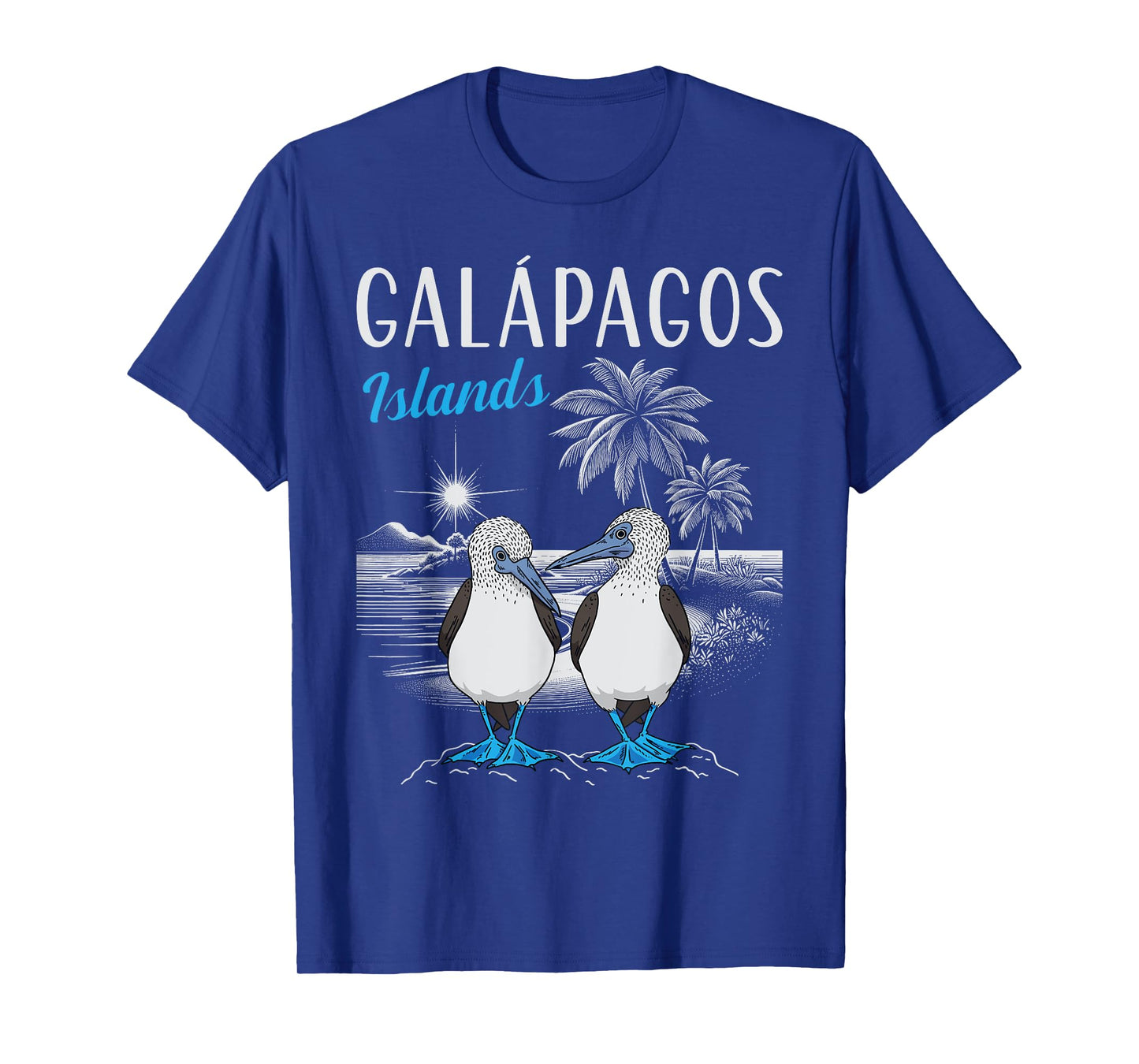 Blue Footed Booby Bird Galapagos Islands T-Shirt