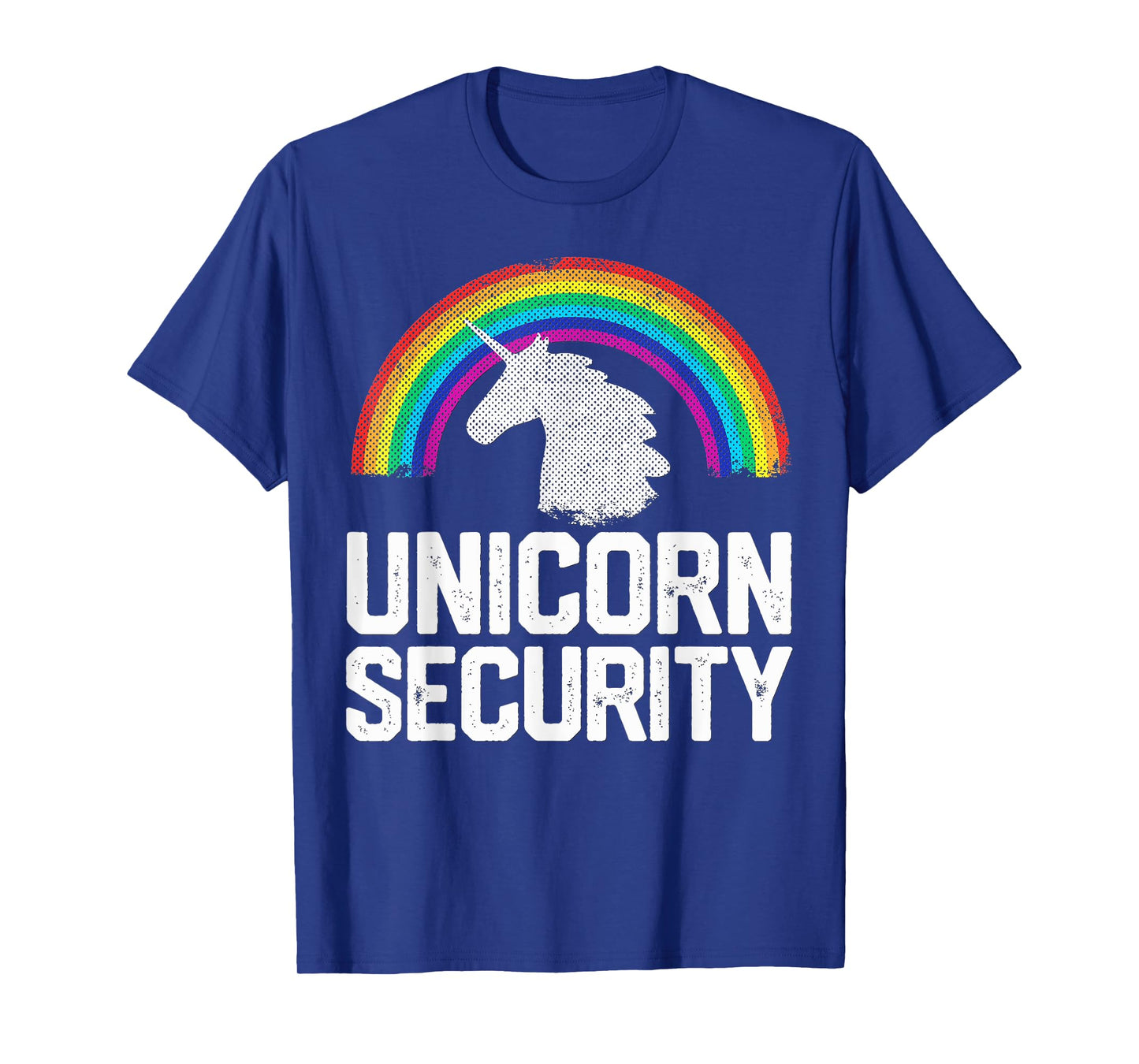 UNICORN SECURITY Funny Rainbow Cute Halloween Costume Gift T-Shirt