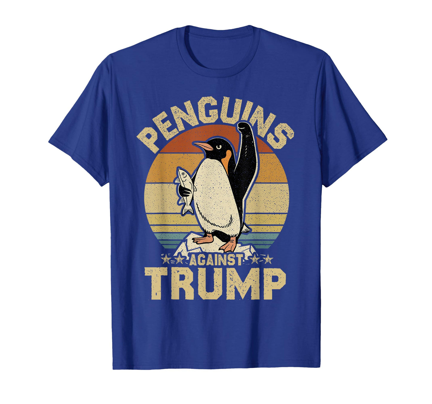 Penguin Flippers Up Resist Funny Penguins Against Trump T-Shirt