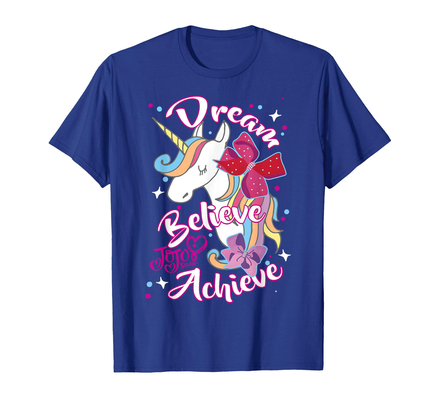 JoJo Siwa Dream Believe Achieve Unicorn T-Shirt