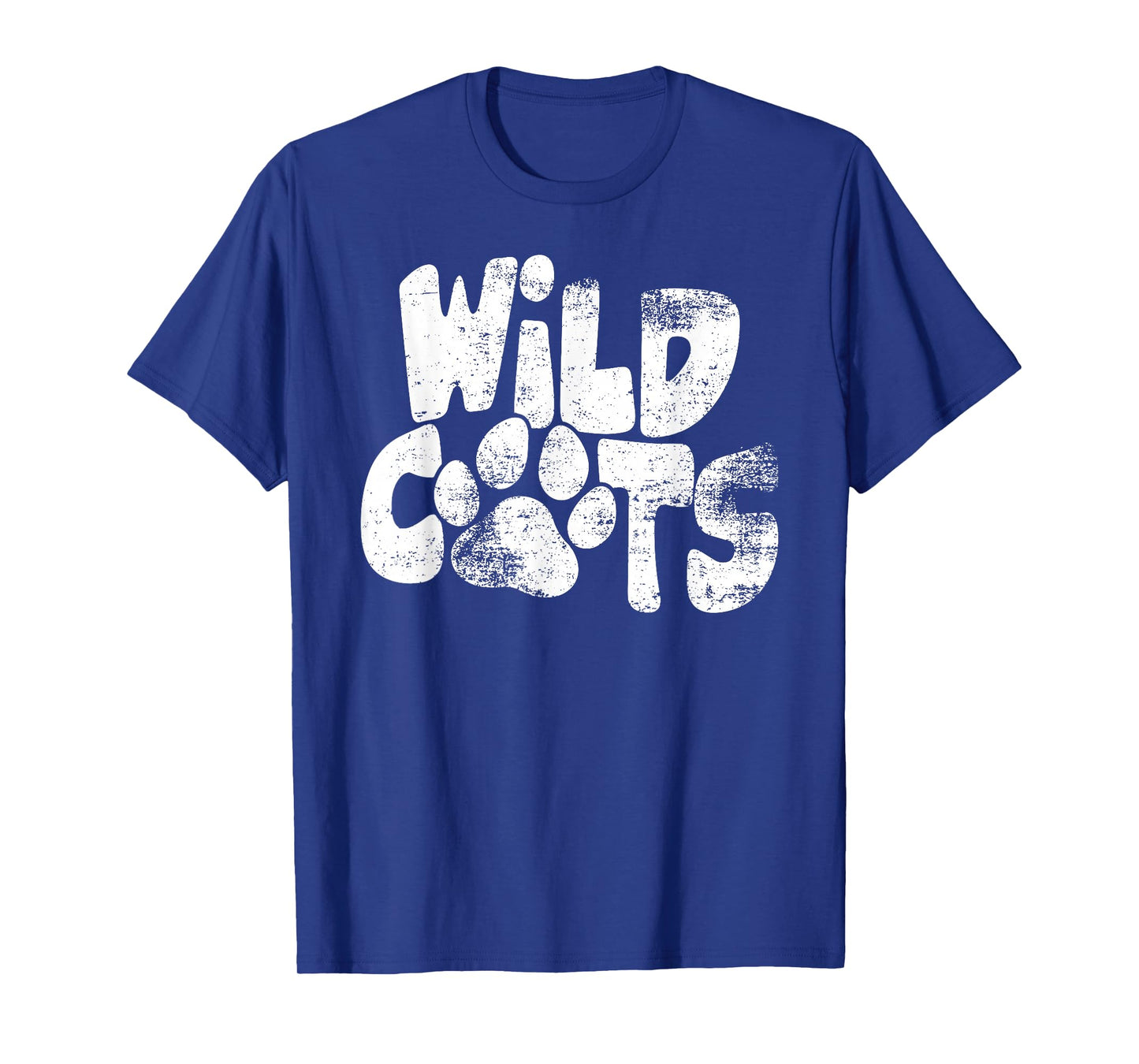 Wildcats Football School Sports Fan Team Spirit T-Shirt